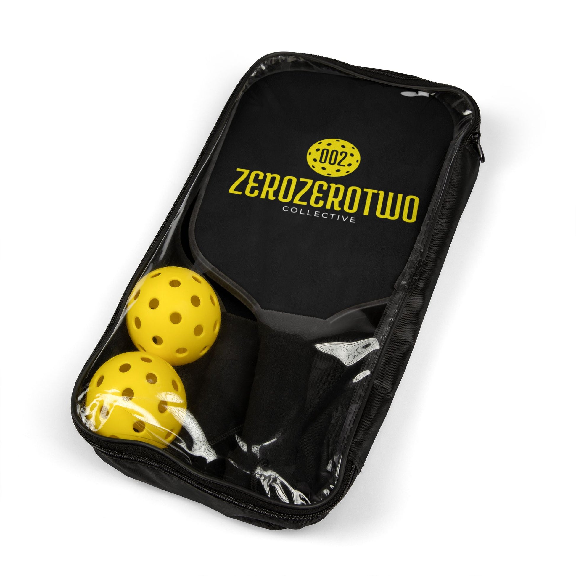 Pickleball ZeroZeroTwo Branded Paddle Set with Balls