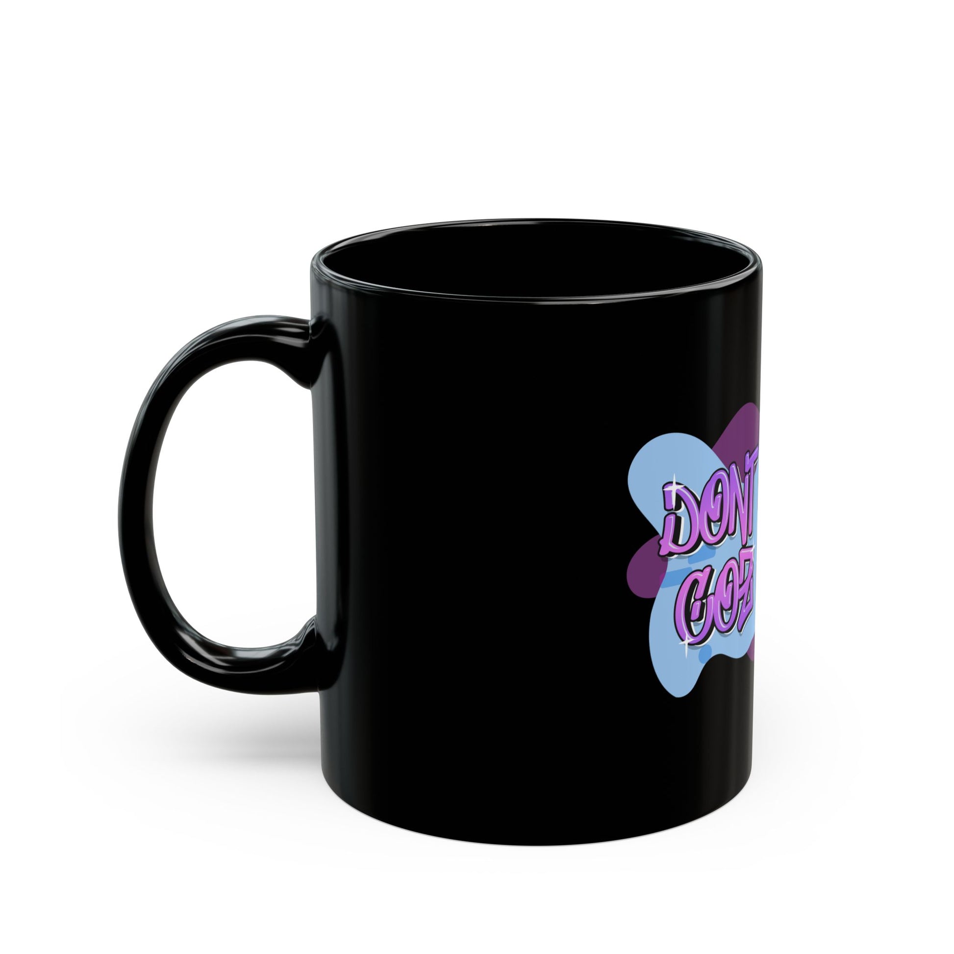 Don't Hate Me Coz I'm Sexy Black Ceramic Mug