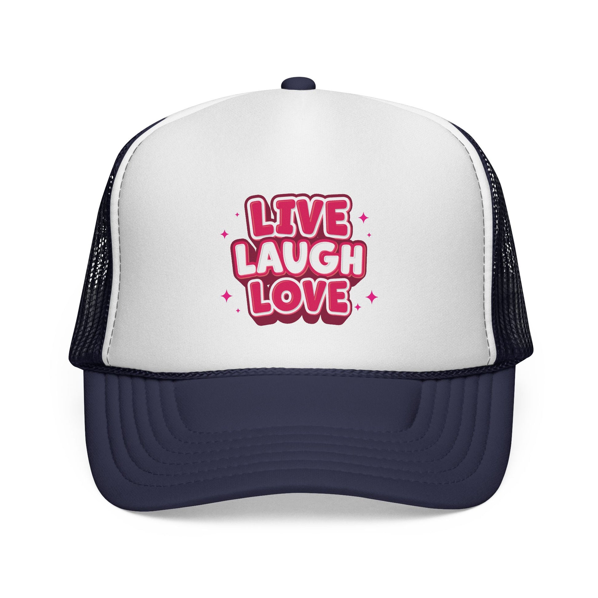 Live Laugh Love Unisex Adjustable Trucker Cap
