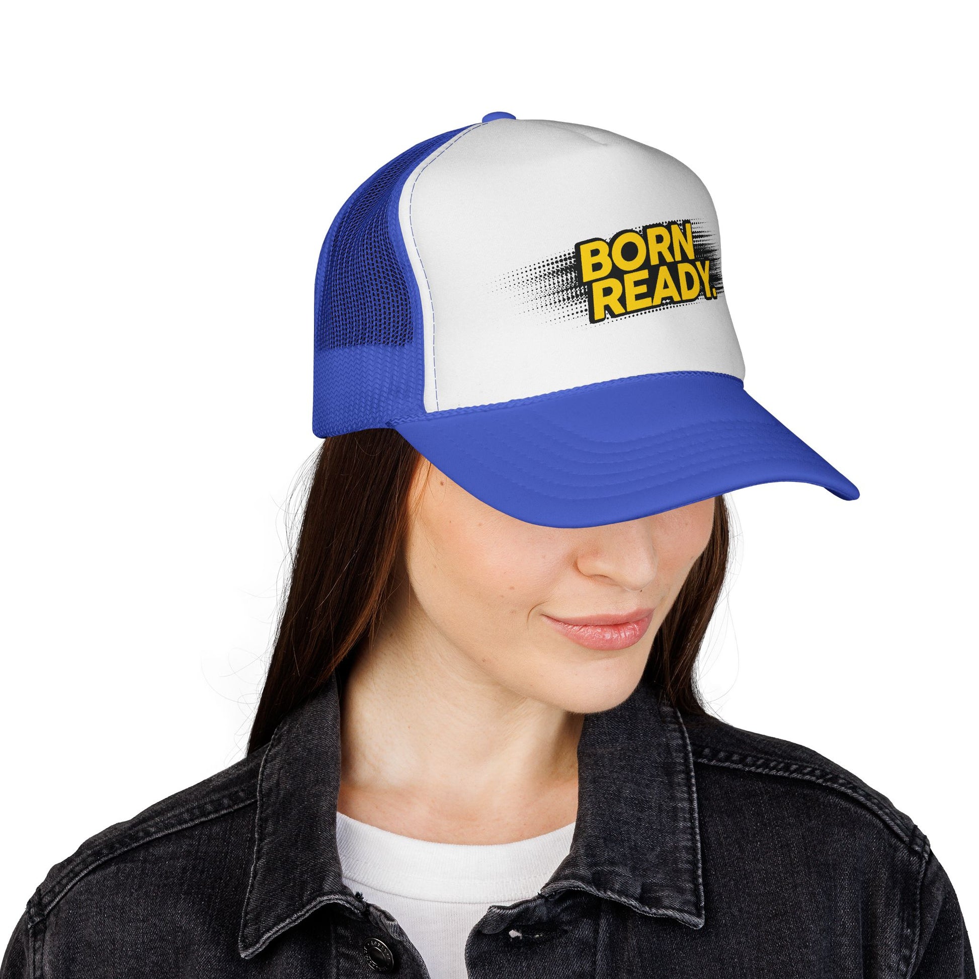 Born Ready Unisex Adjustable Trucker Cap