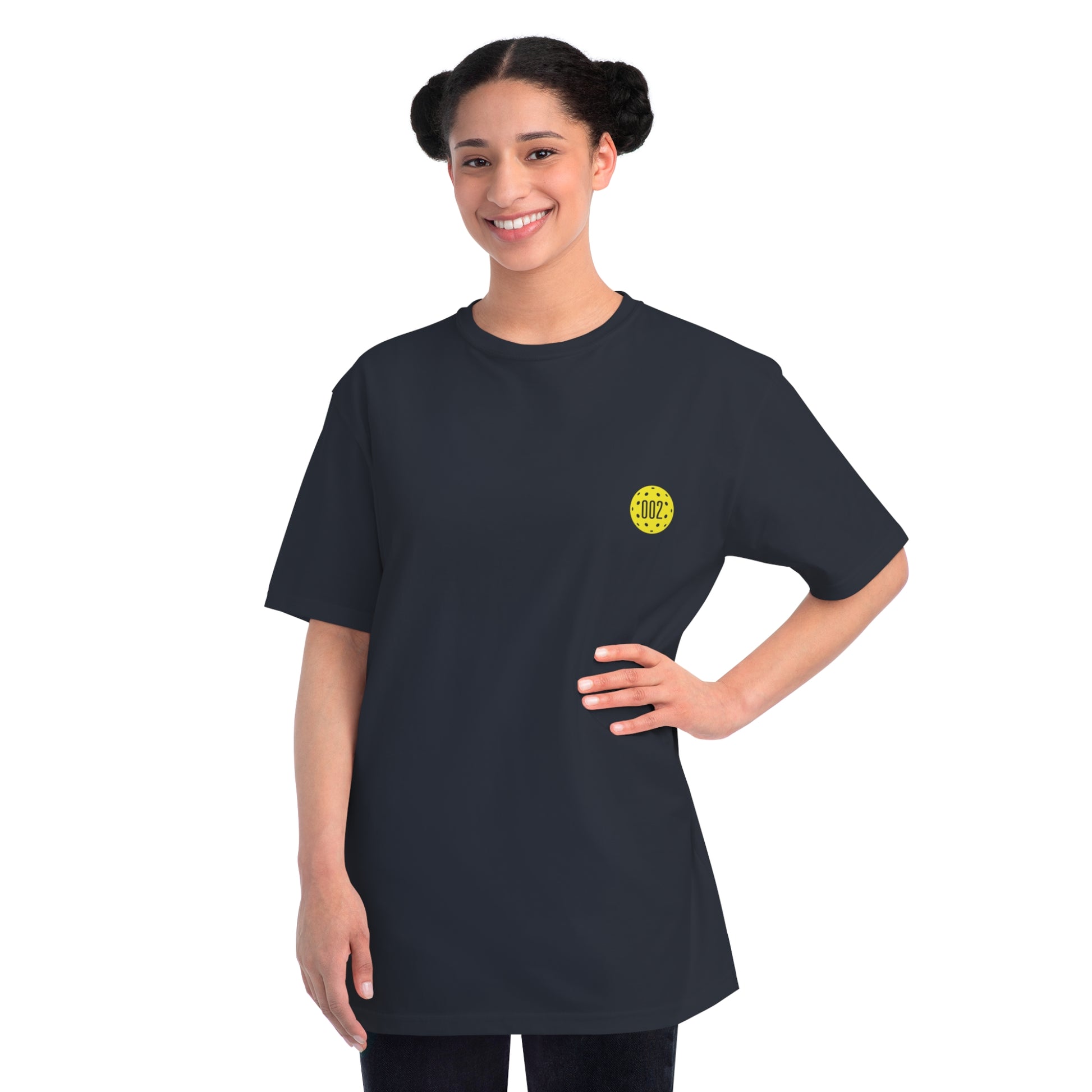 ZeroZeroTwo Branded Pickleball Organic 100% Cotton Unisex Classic T-Shirt