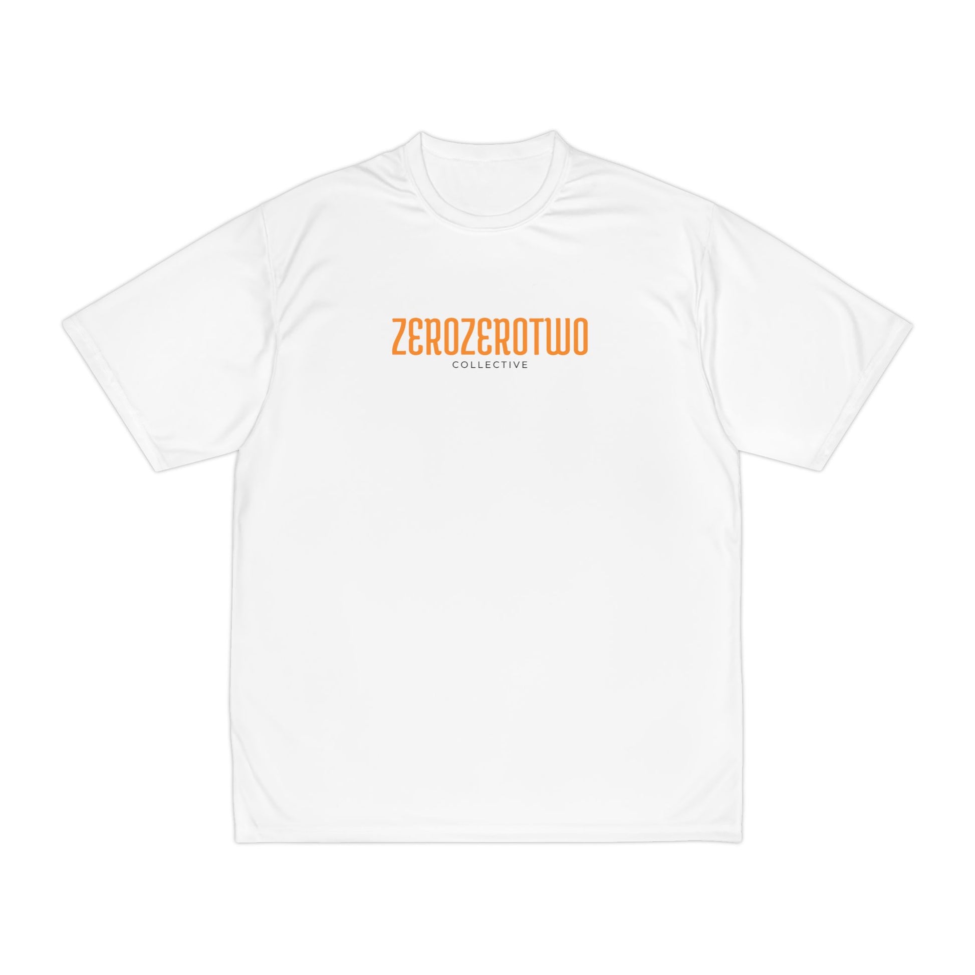 Pickleball ZeroZeroTwo Orange Branded Men's Performance Sports T-Shirt