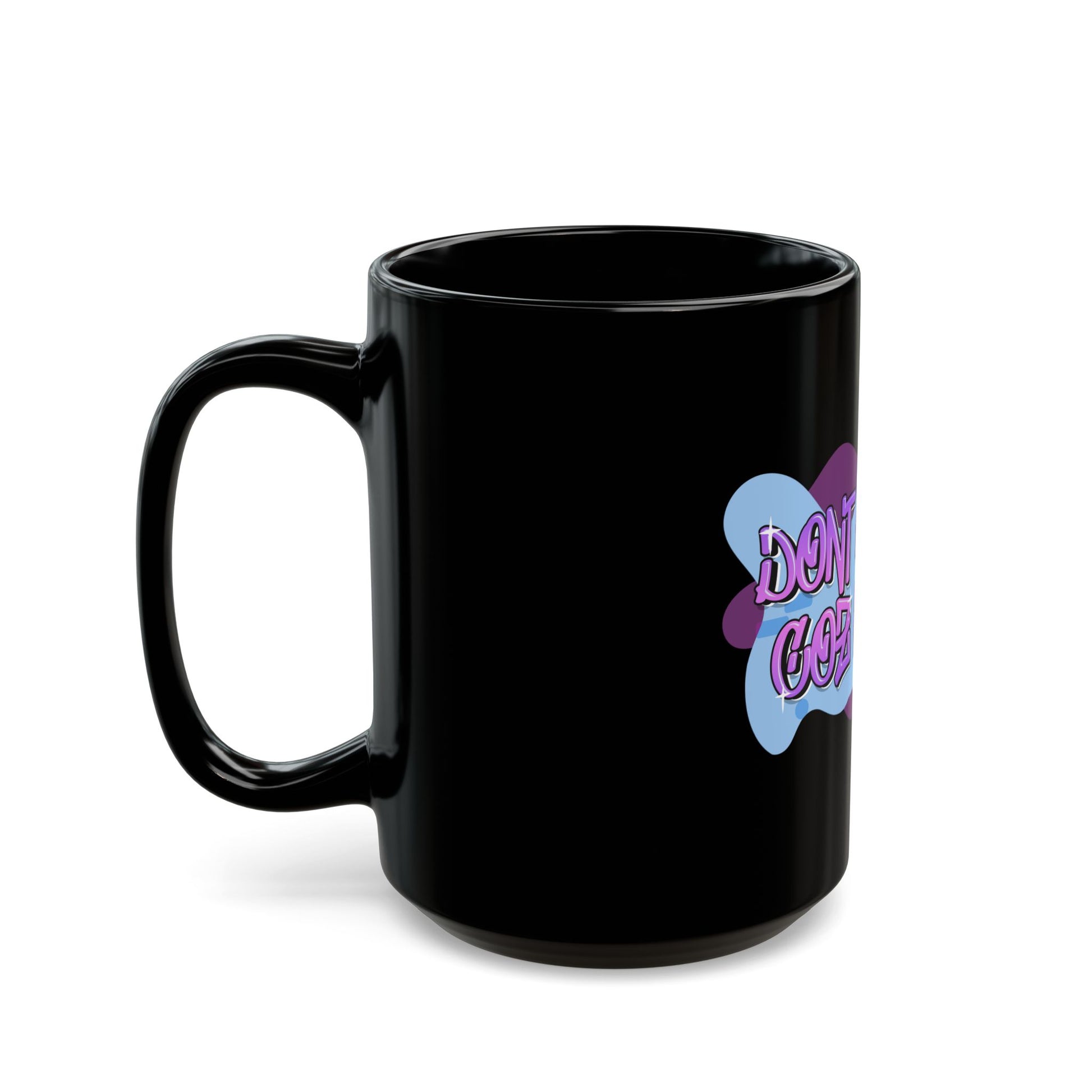 Don't Hate Me Coz I'm Sexy Black Ceramic Mug