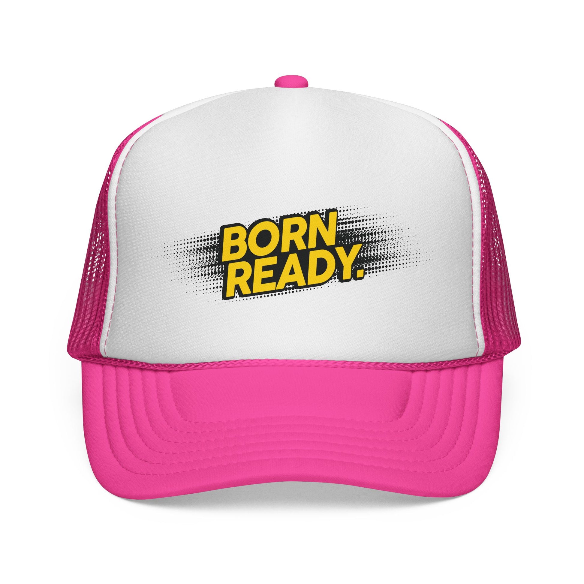 Born Ready Unisex Adjustable Trucker Cap