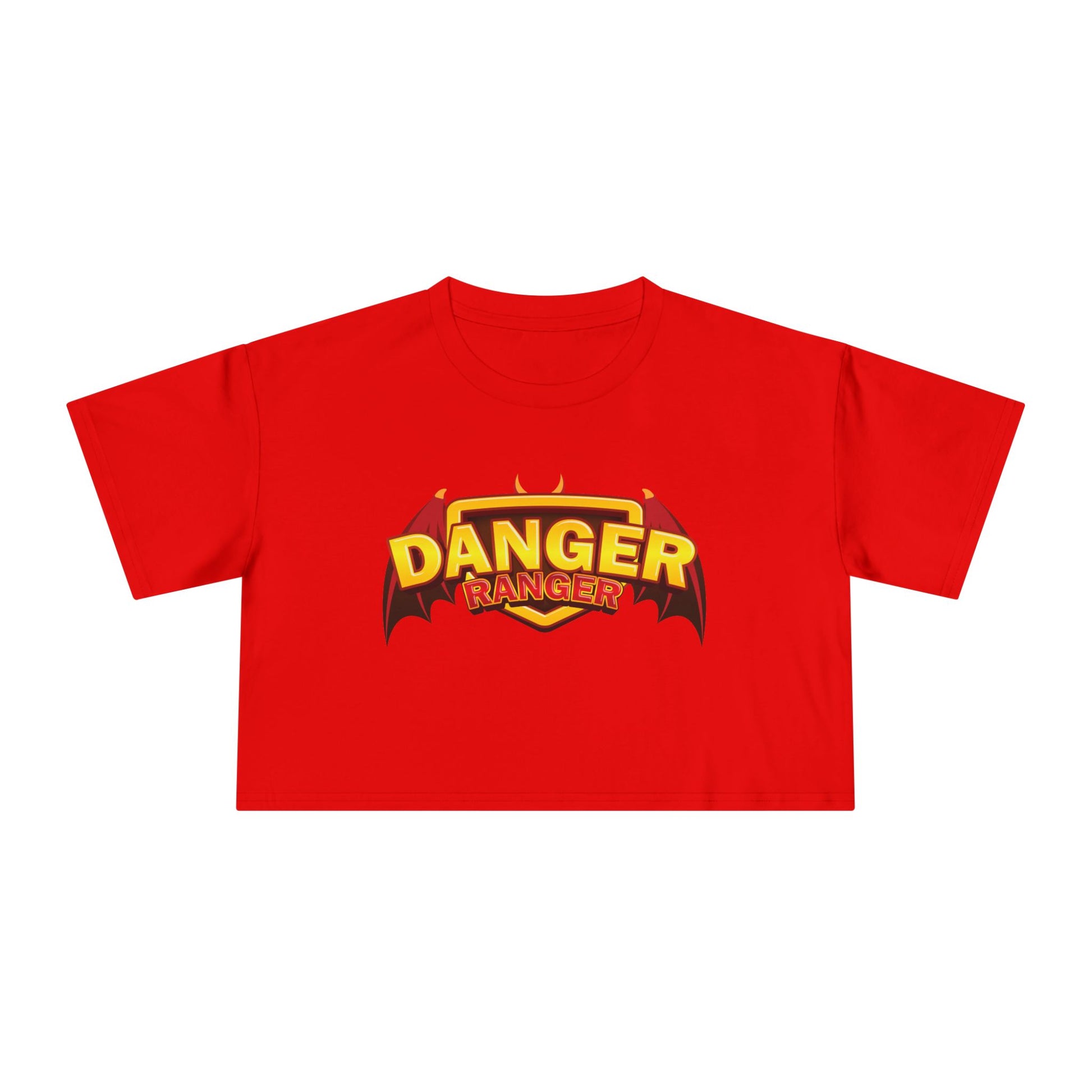 Danger Ranger Super Hero Women's Crop Tee
