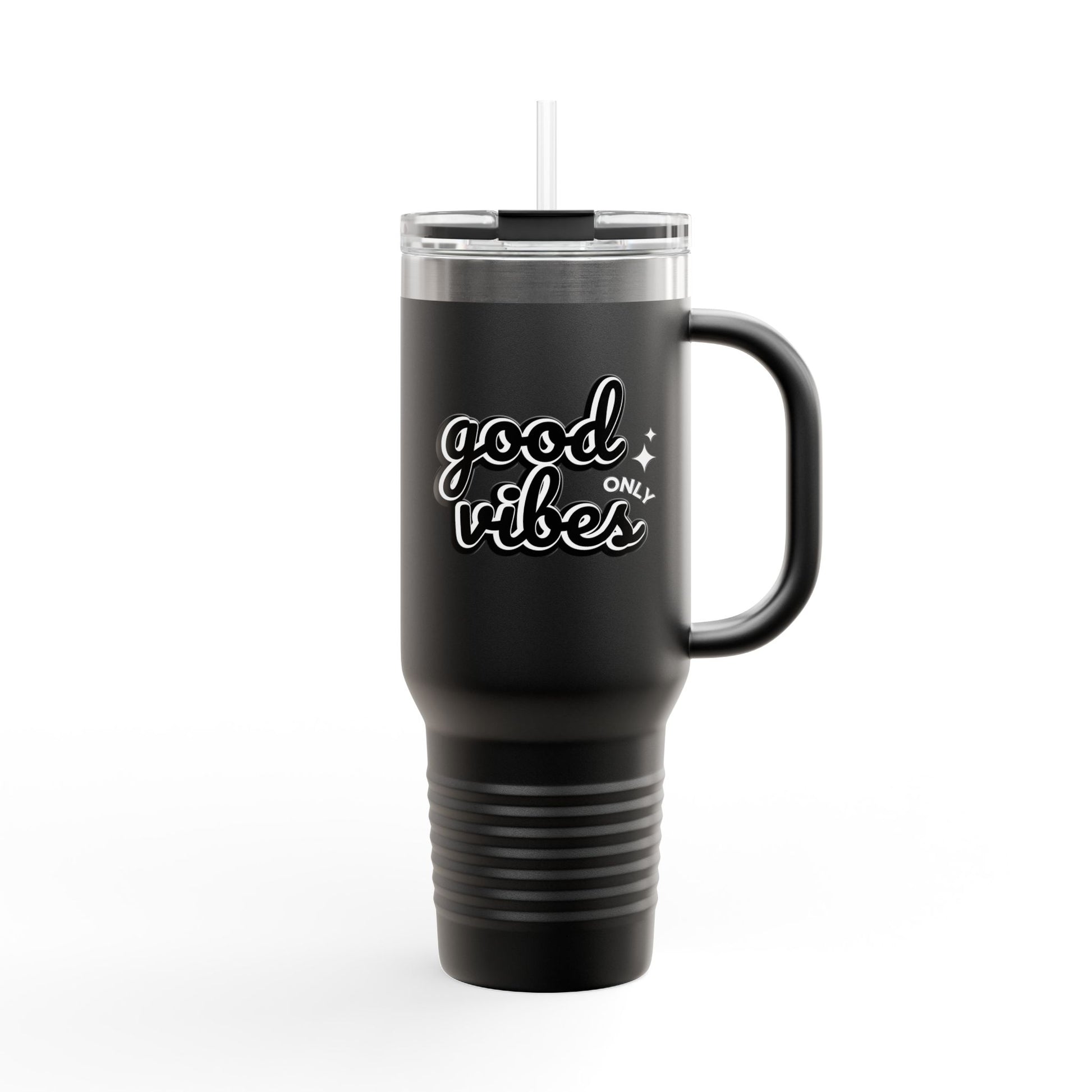 Good Vibes Only Statement 40oz Insulated Travel Mug