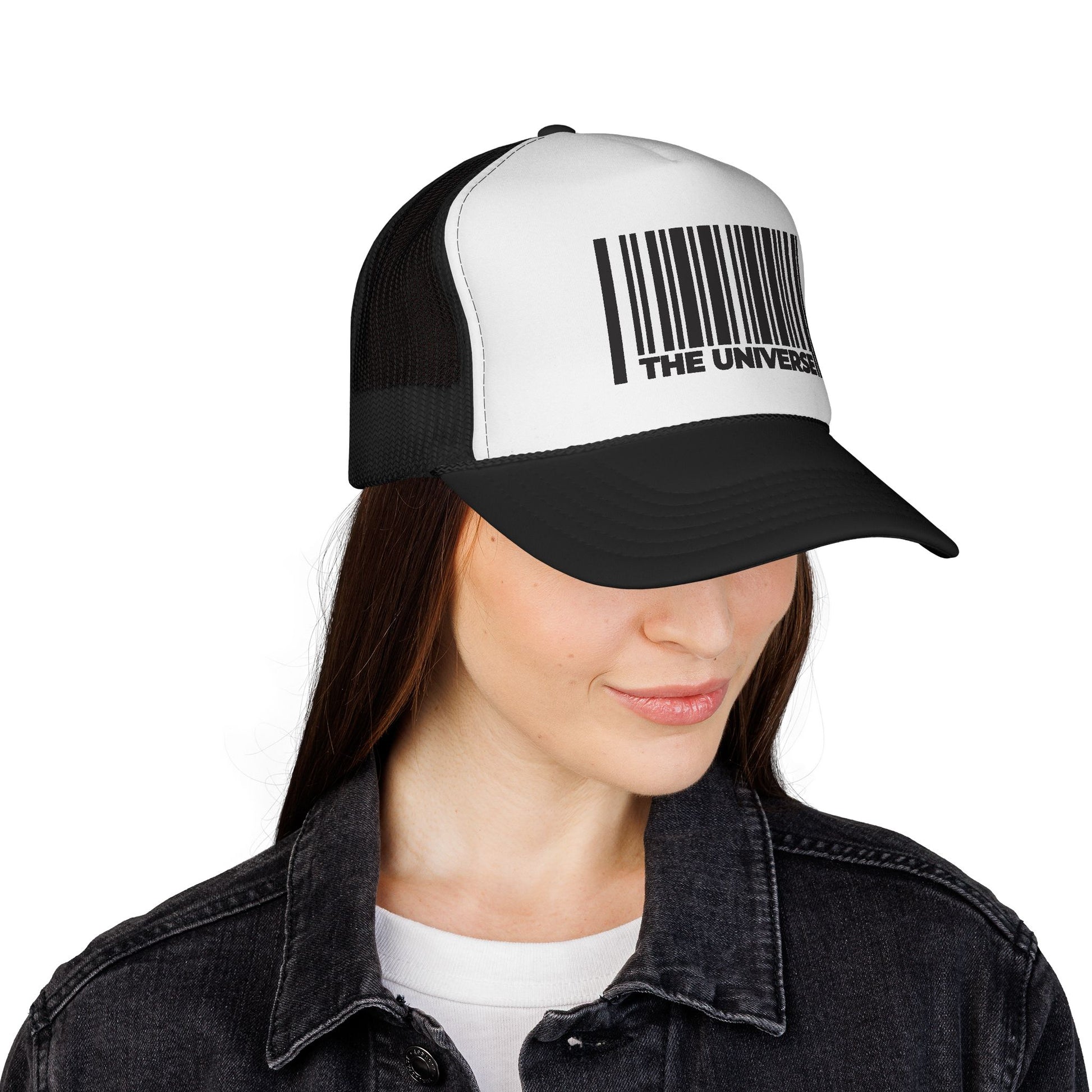 The Universe Barcode Unisex Adjustable Trucker Cap