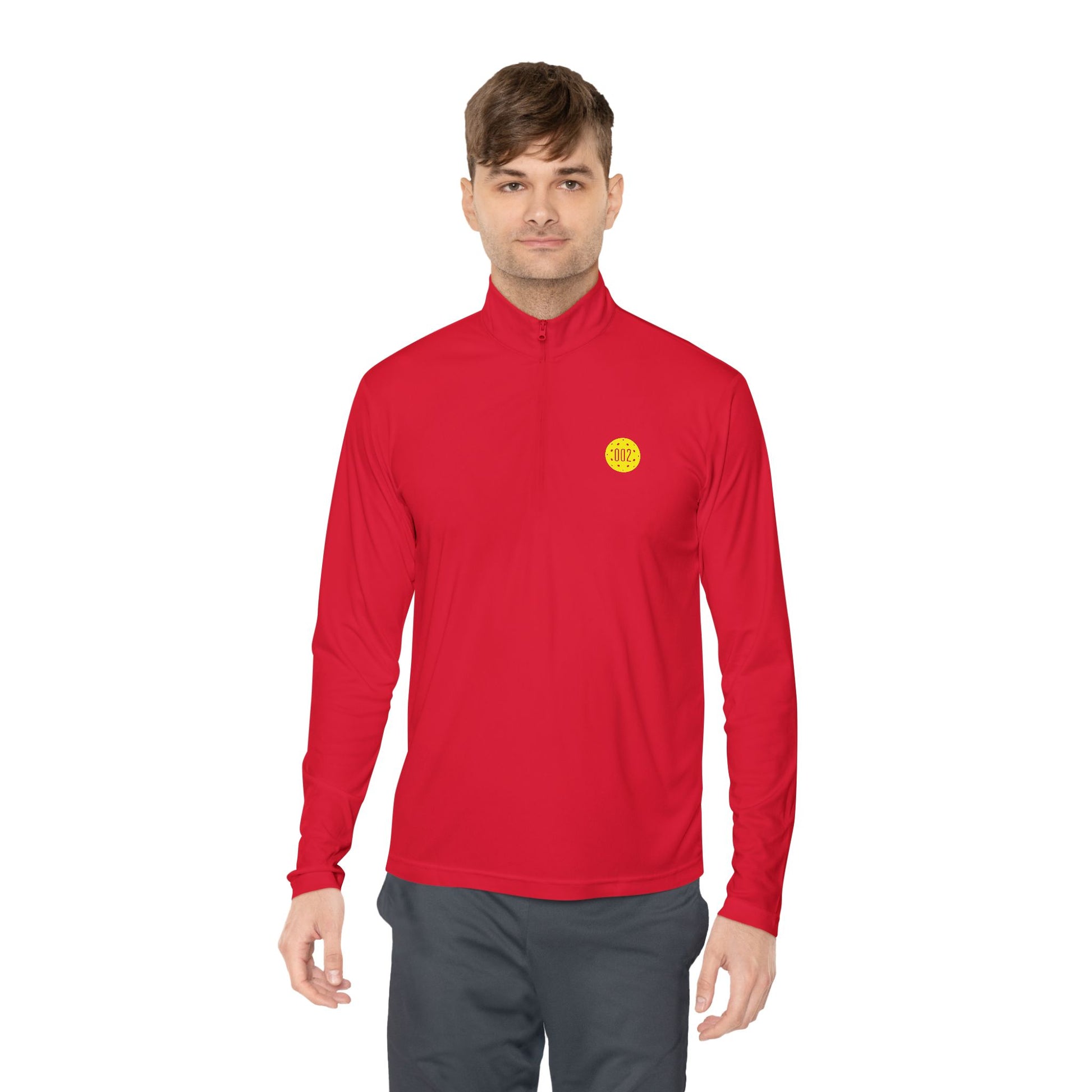ZeroZeroTwo Branded Pickleball Unisex Quarter-Zip Pullover