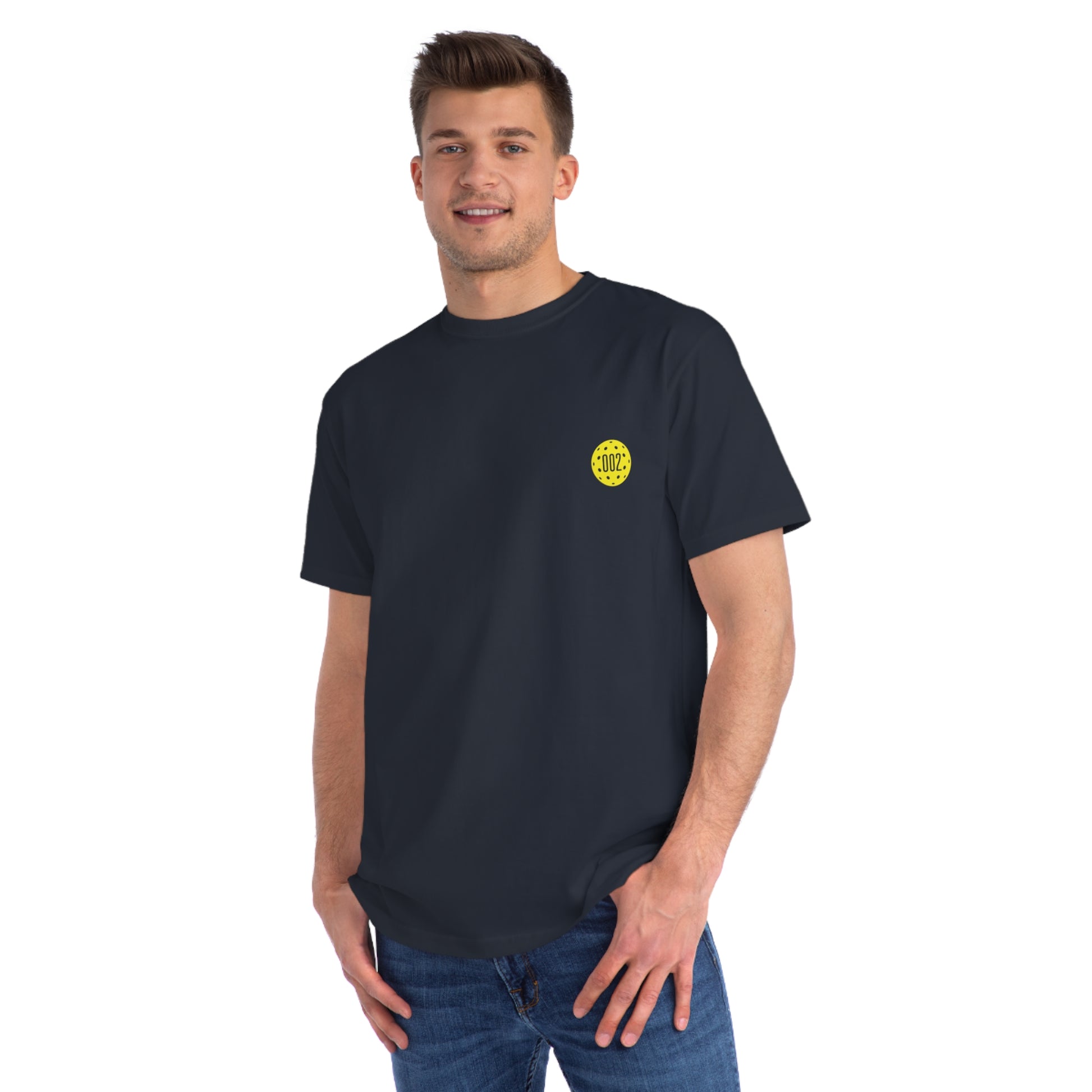 ZeroZeroTwo Branded Pickleball Organic 100% Cotton Unisex Classic T-Shirt