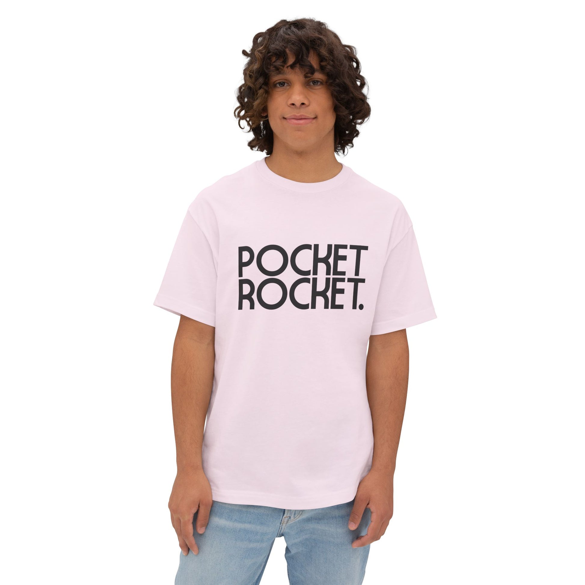 Pocket Rocket - Statement Unisex Oversized Boxy Tee