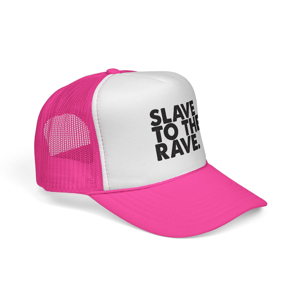 SLAVE TO THE RAVE Trucker Cap