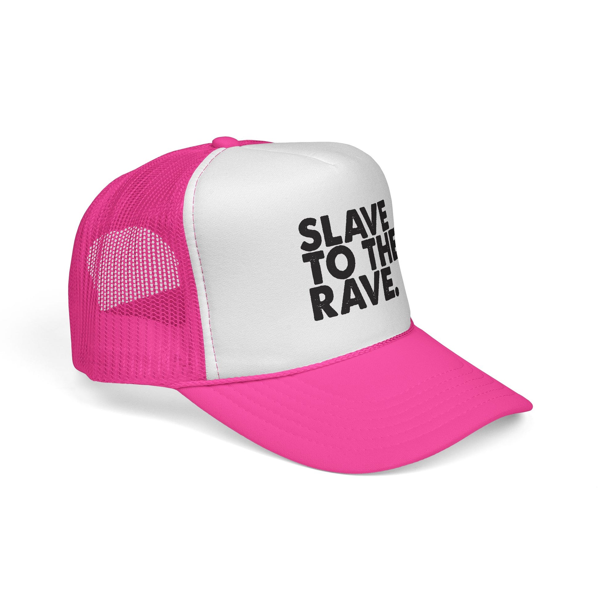 SLAVE TO THE RAVE Trucker Cap
