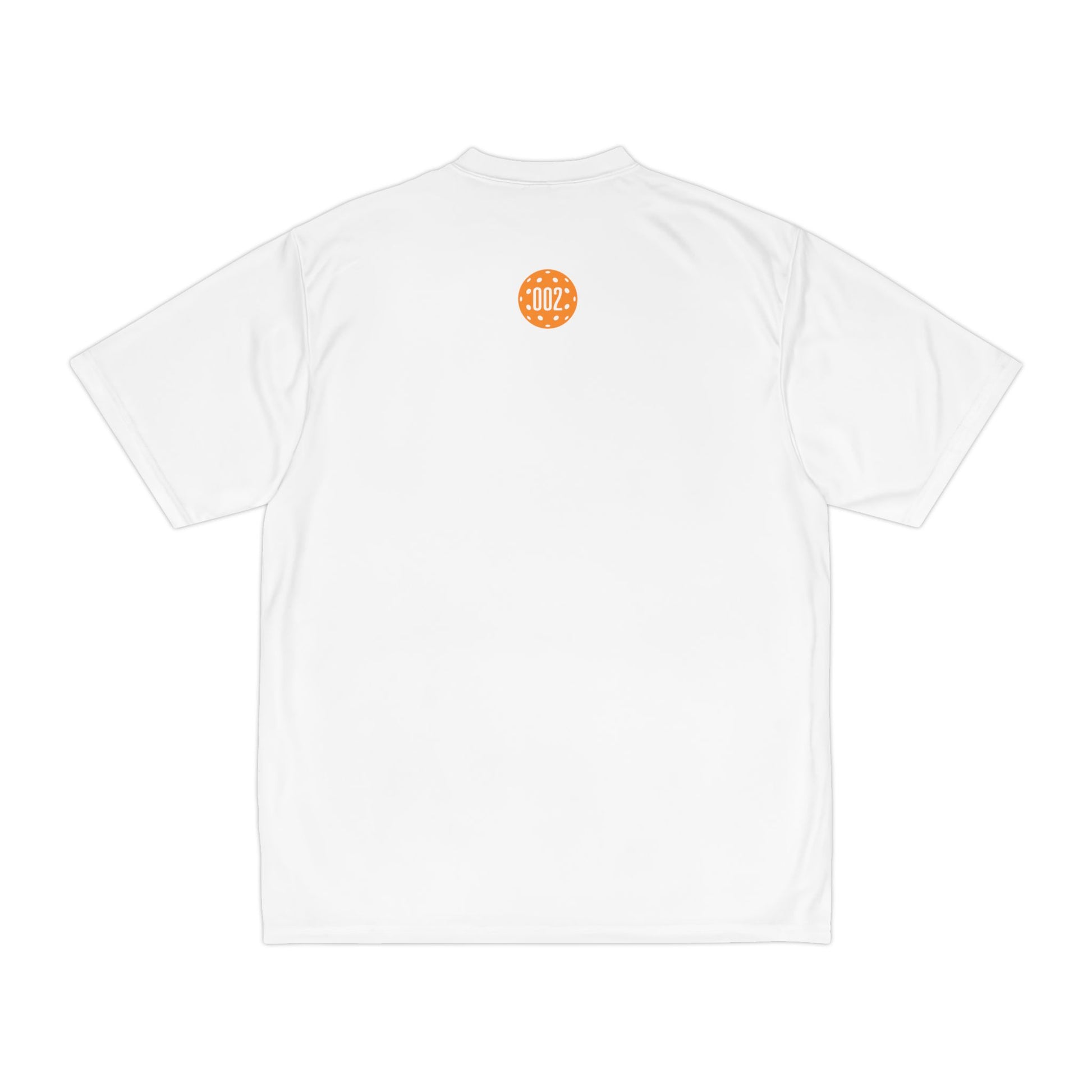 Pickleball ZeroZeroTwo Orange Branded Men's Performance Sports T-Shirt