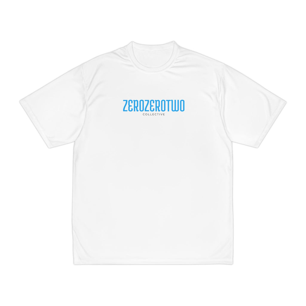 Pickleball ZeroZeroTwo Blue Branded Men's Performance Sports T-Shirt