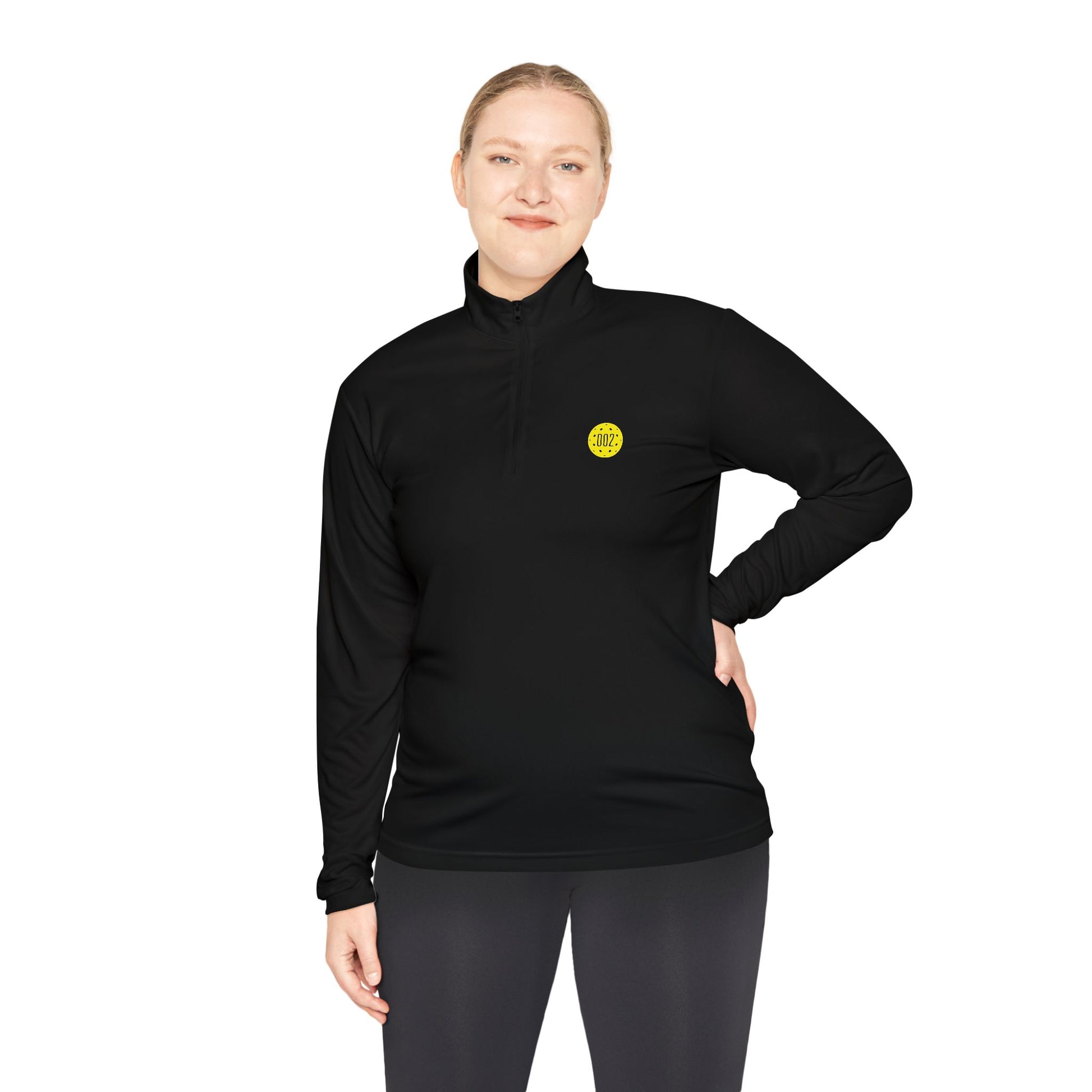 ZeroZeroTwo Branded Pickleball Unisex Quarter-Zip Pullover