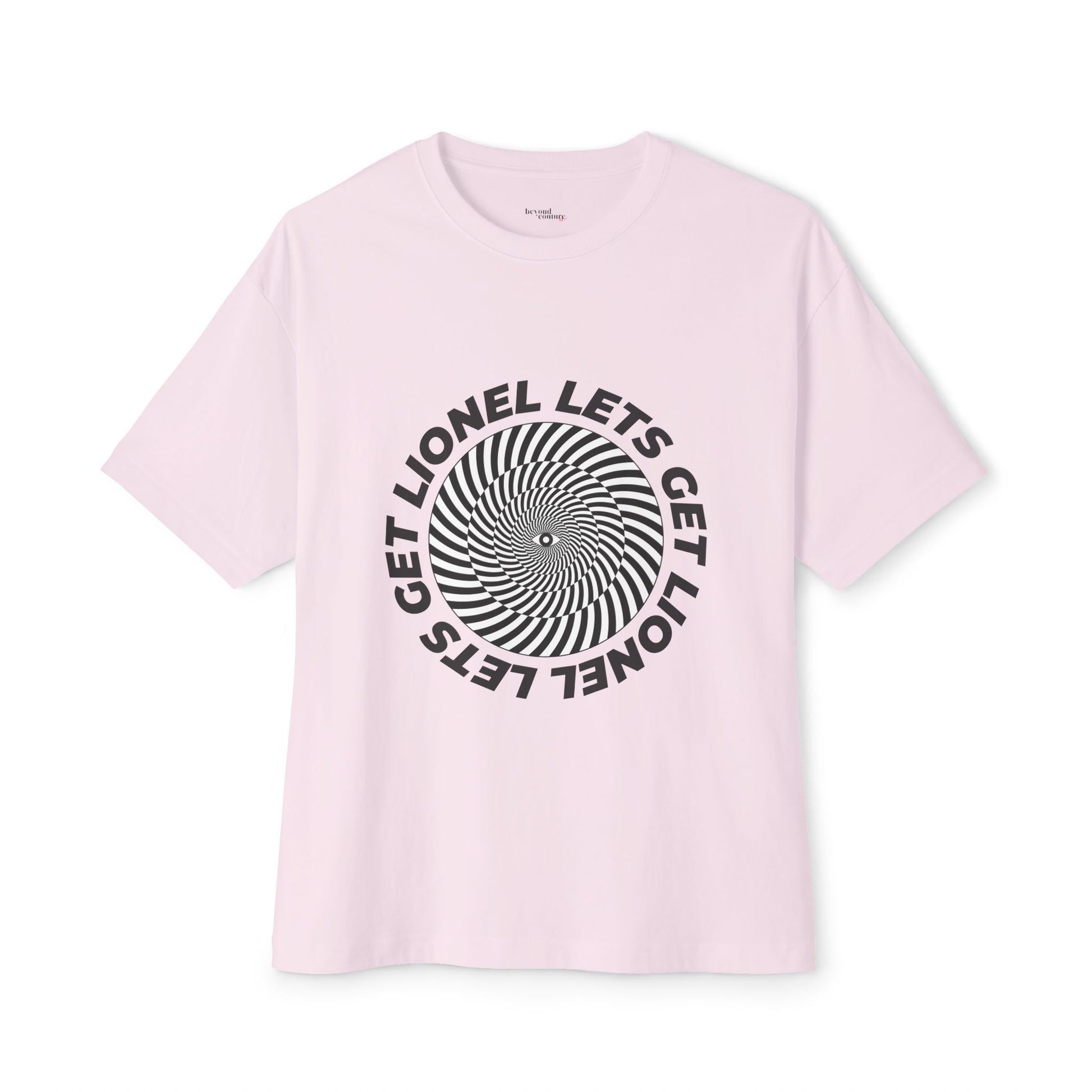 Let's Get Lionel Optical Illusion Statement Graphic Tee with Magic Eye