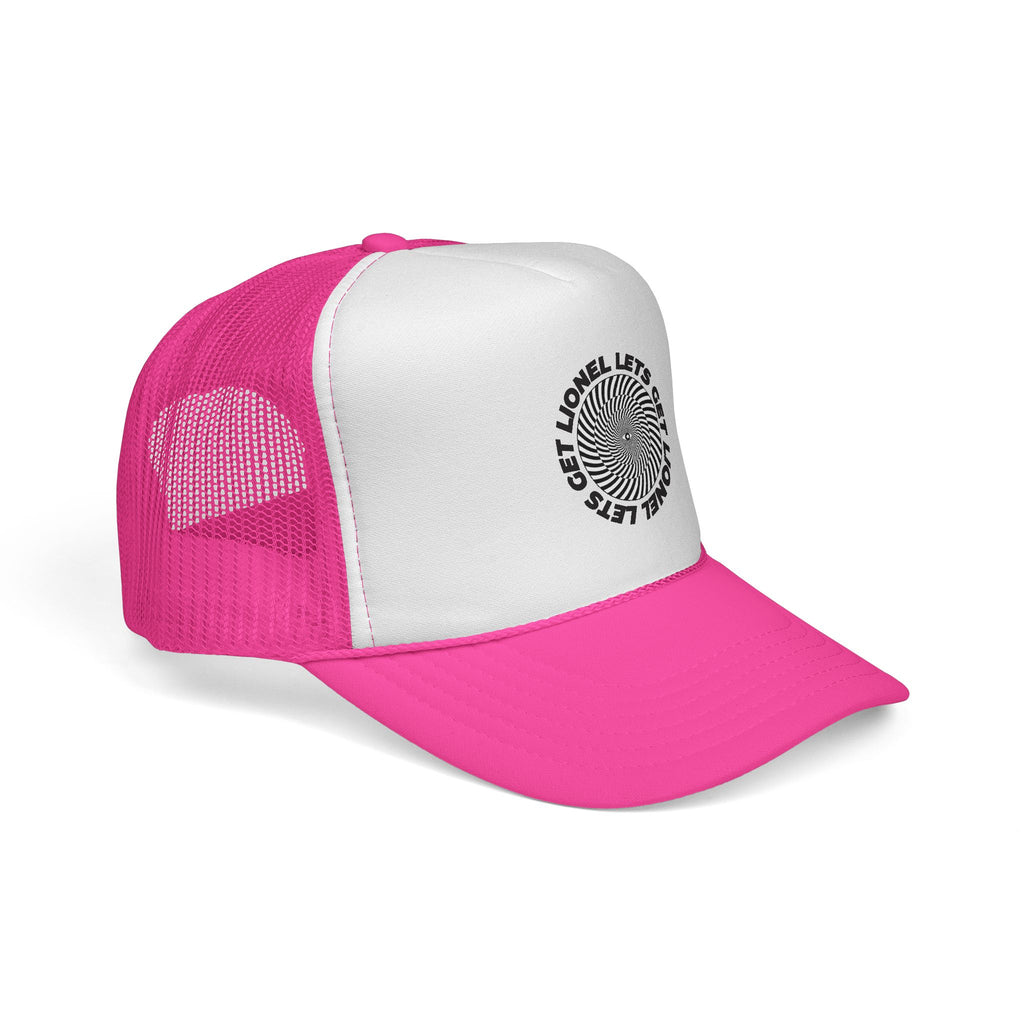 Let's Get Lionel Statement Unisex Adjustable Trucker Cap