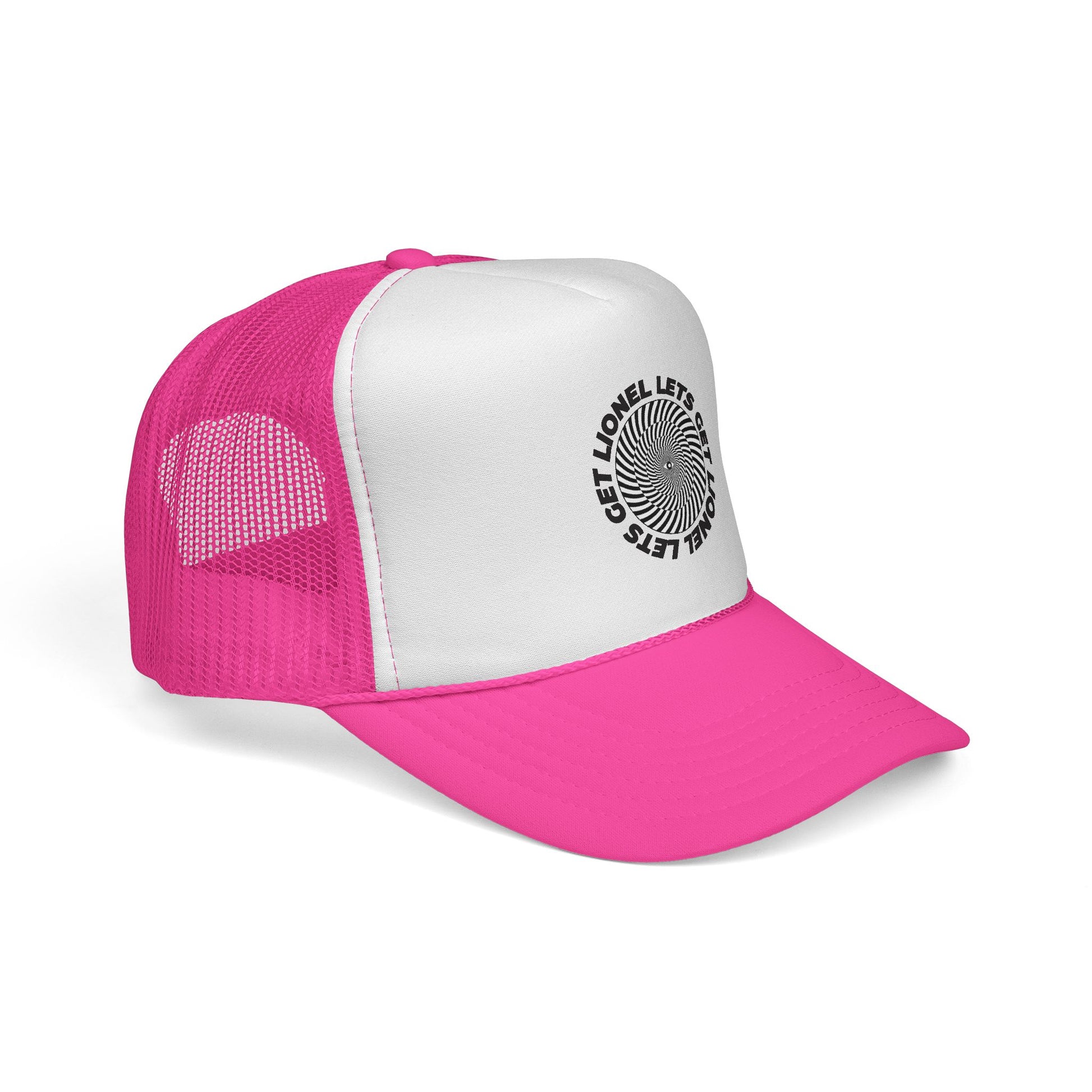 Let's Get Lionel Statement Unisex Adjustable Trucker Cap