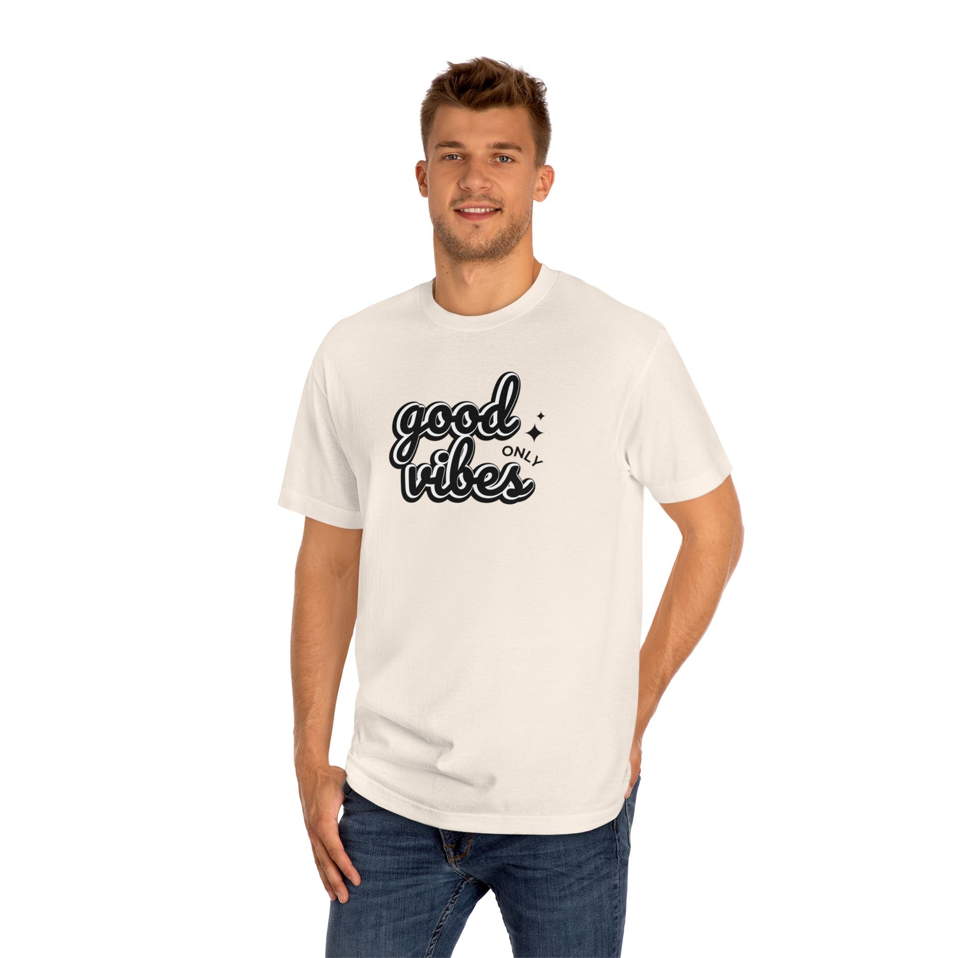 Good Vibes Only Unisex Classic Statement Tee