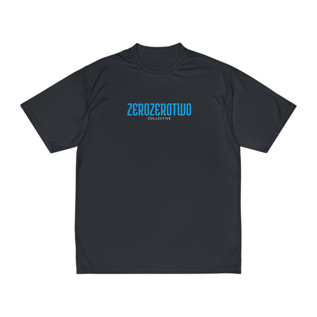 Pickleball ZeroZeroTwo Blue Branded Men's Performance Sports T-Shirt