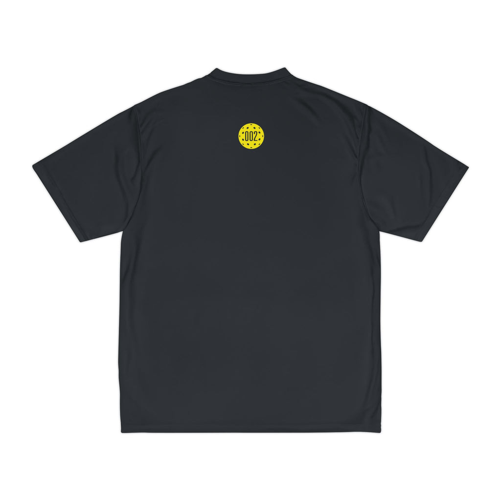Pickleball ZeroZeroTwo Yellow Branded Men's Performance Sports T-Shirt