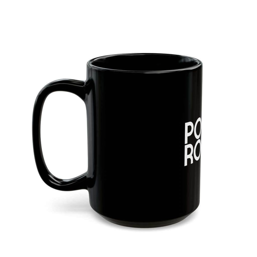 Pocket Rocket Statement Black Mug