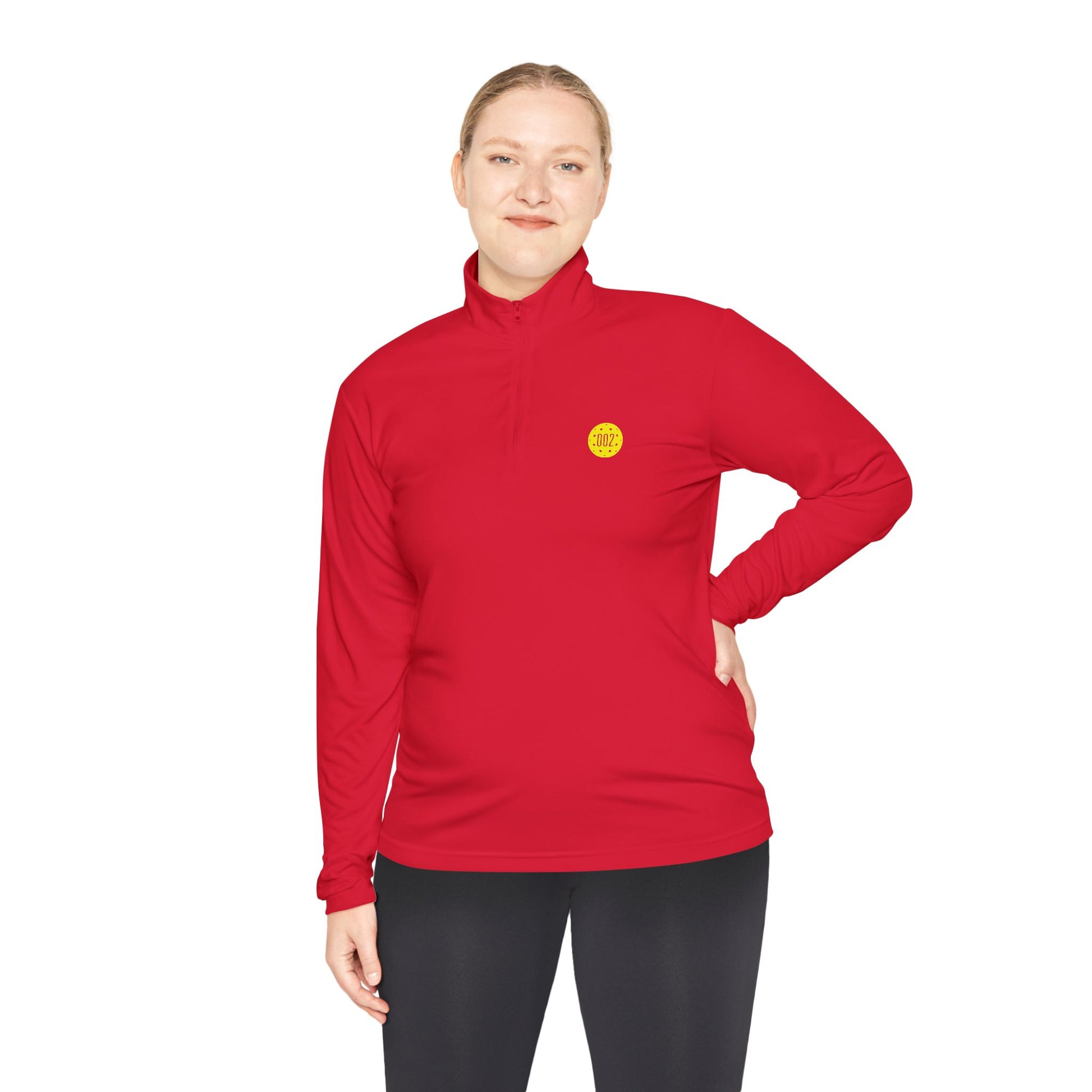 ZeroZeroTwo Branded Pickleball Unisex Quarter-Zip Pullover