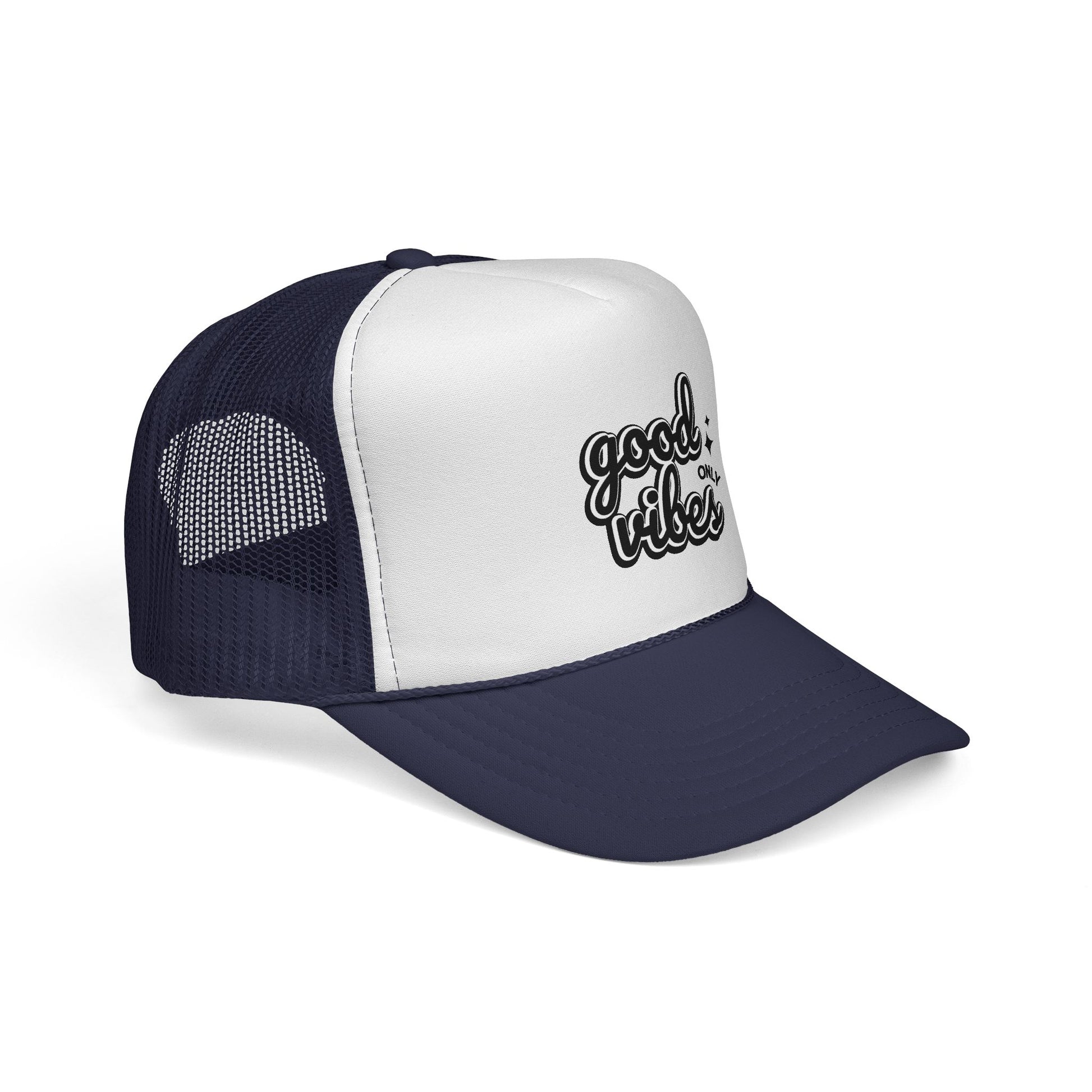 Good Vibes Only Unisex Adjustable Trucker Cap