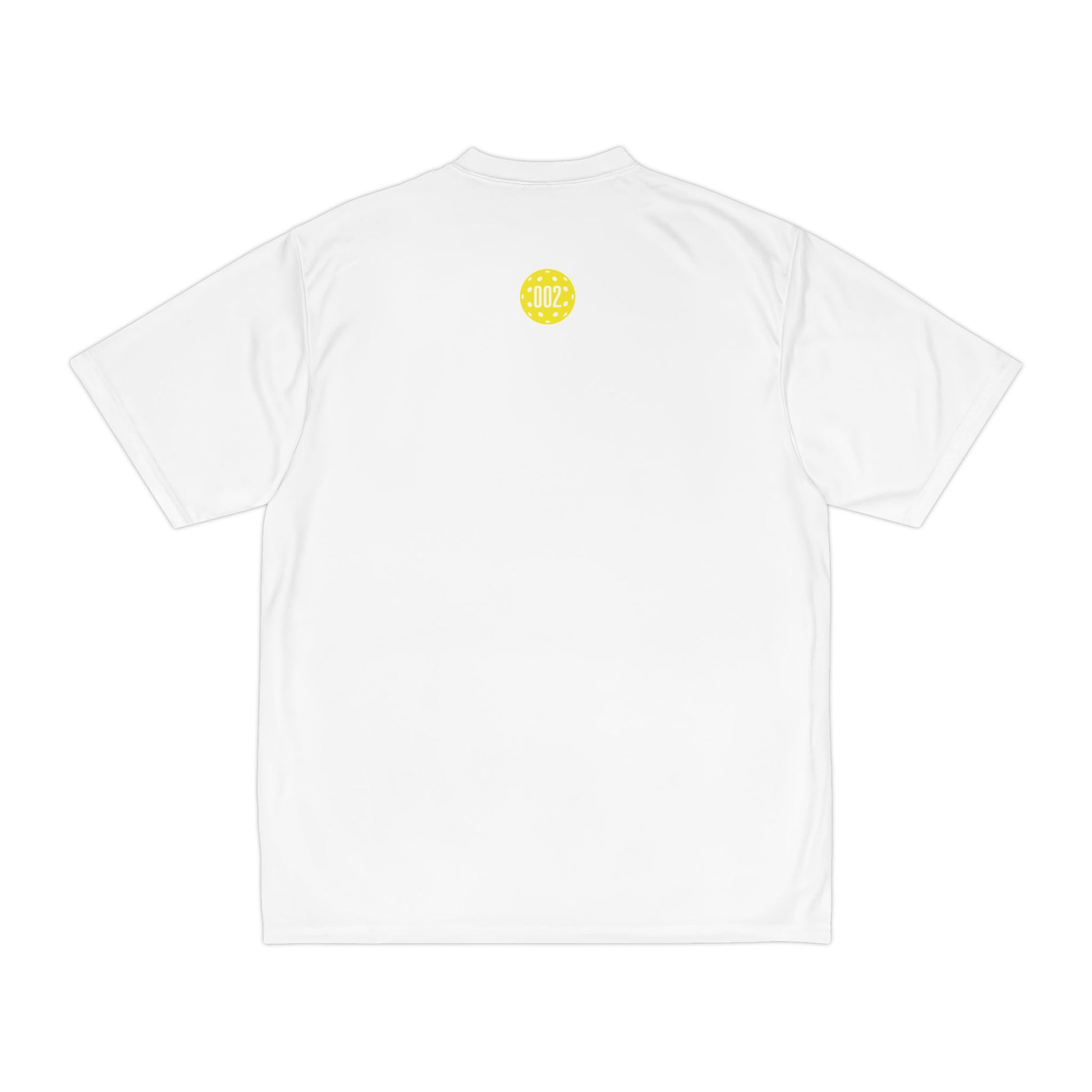 Pickleball ZeroZeroTwo Yellow Branded Men's Performance Sports T-Shirt