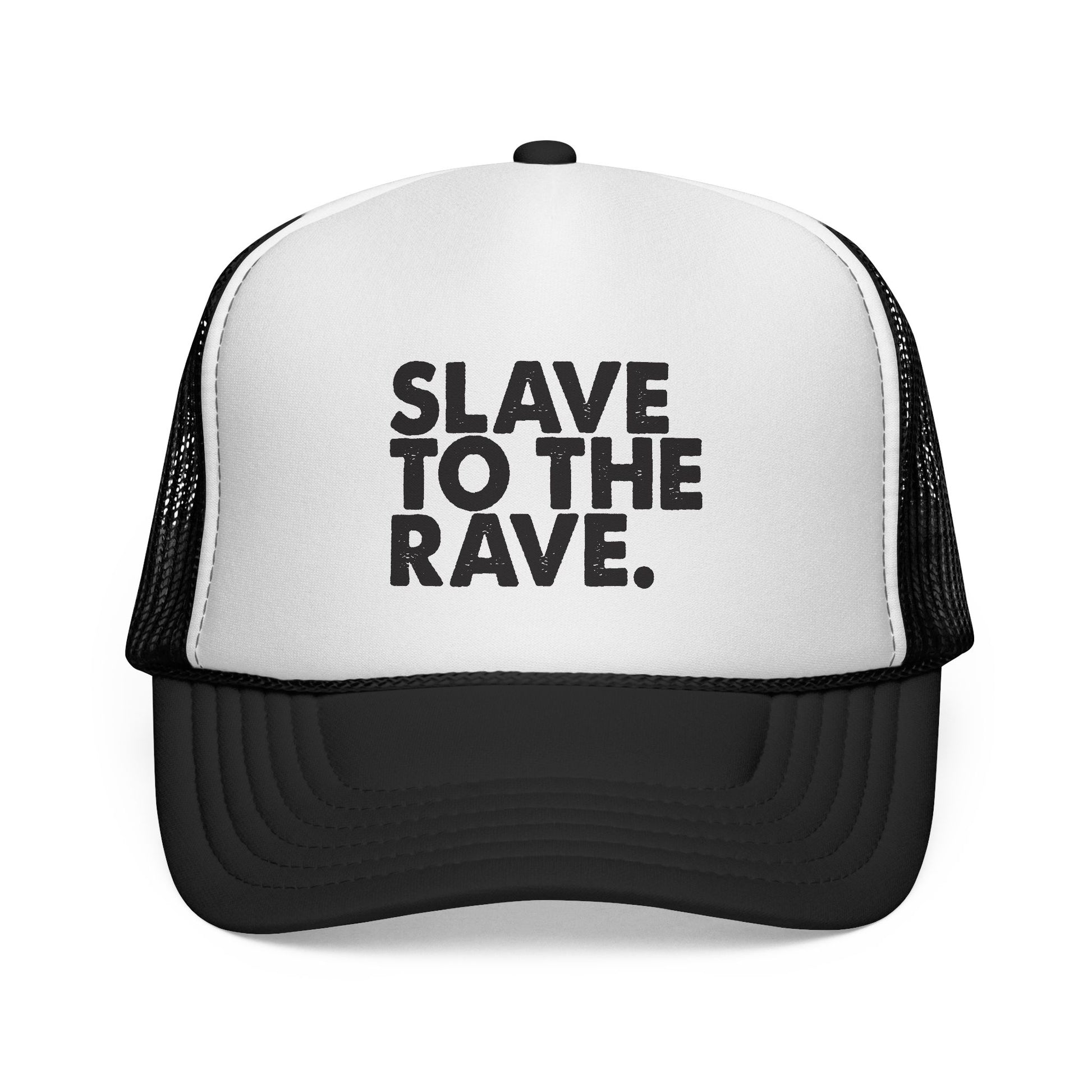 SLAVE TO THE RAVE Trucker Cap