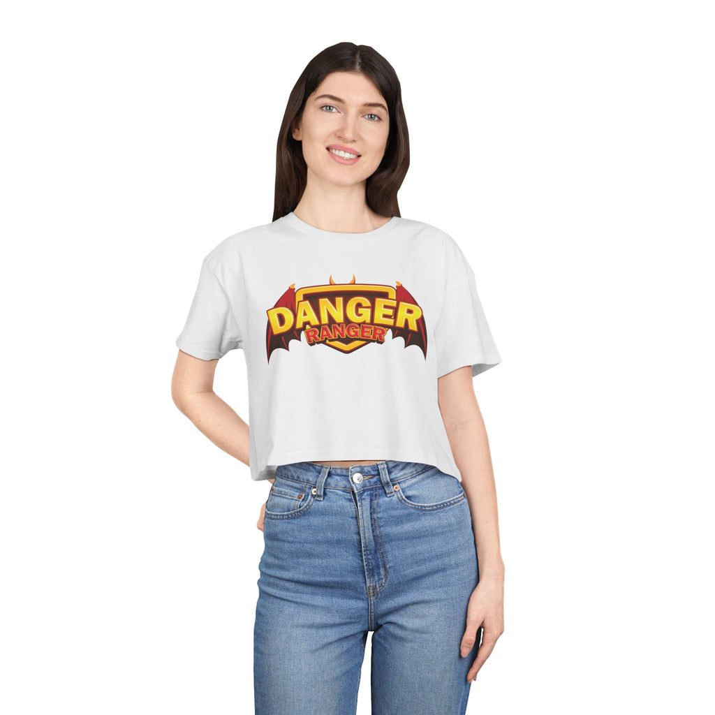 Danger Ranger Super Hero Women's Crop Tee