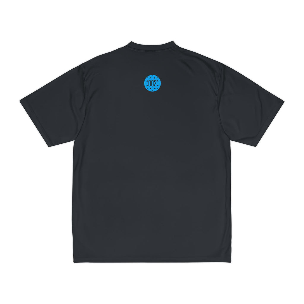 Pickleball ZeroZeroTwo Blue Branded Men's Performance Sports T-Shirt
