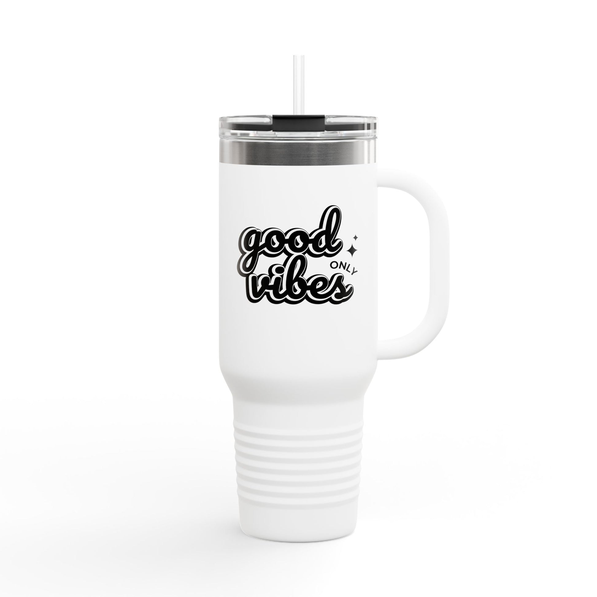 Good Vibes Only Statement 40oz Insulated Travel Mug