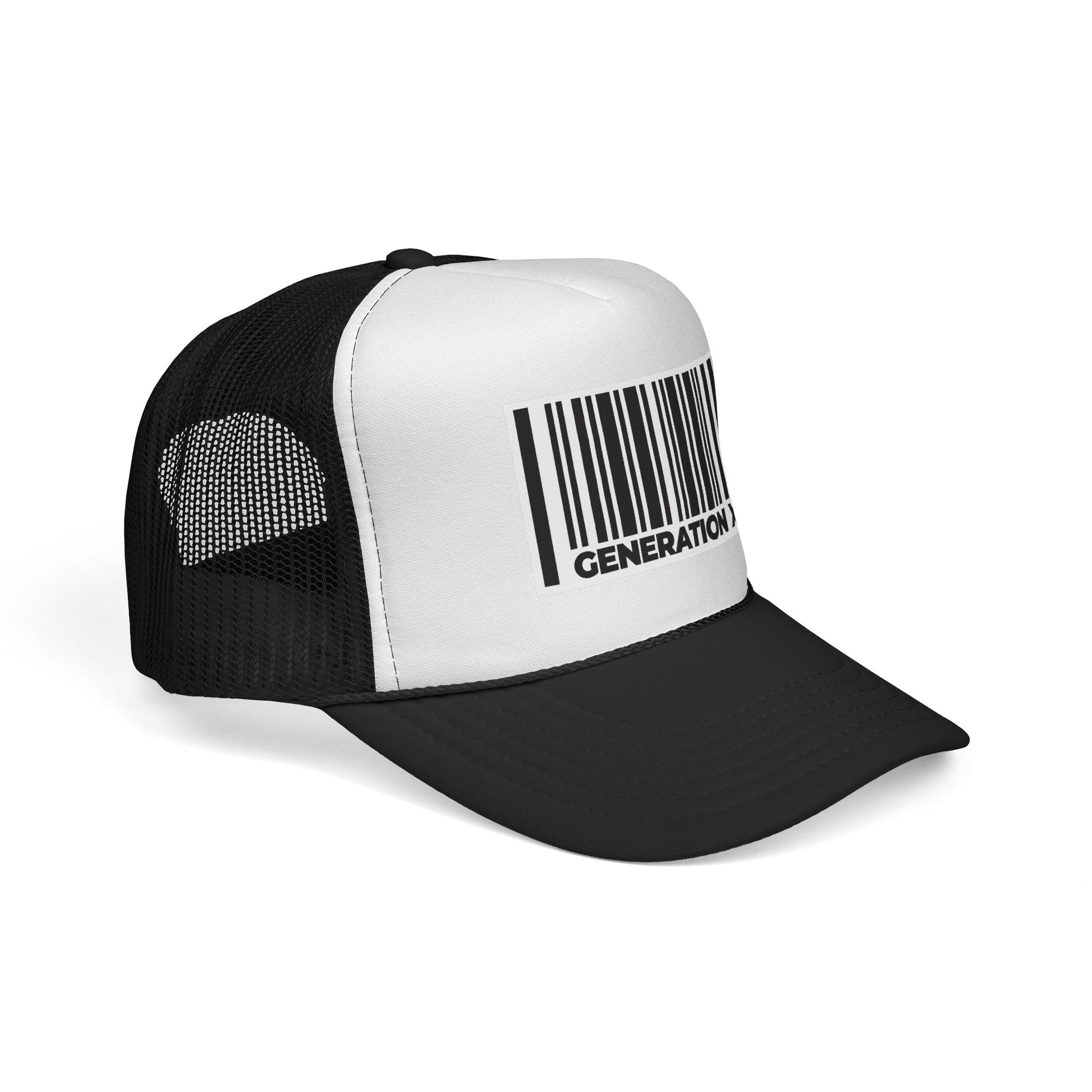 Generation X Barcode Statement Unisex Adjustable Trucker Cap