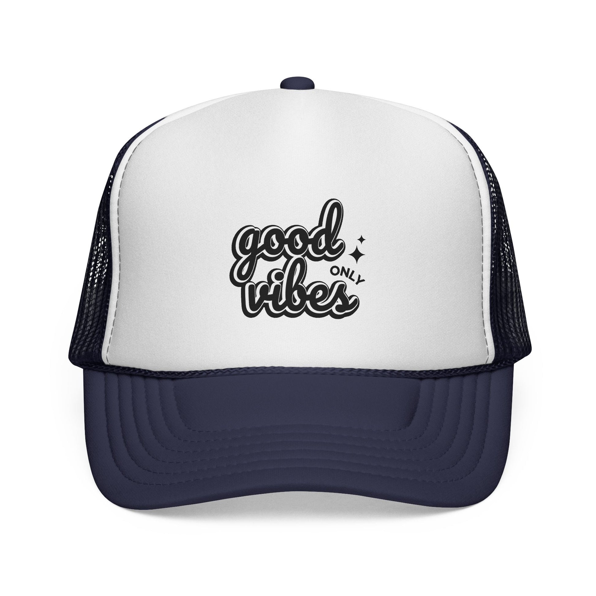 Good Vibes Only Unisex Adjustable Trucker Cap