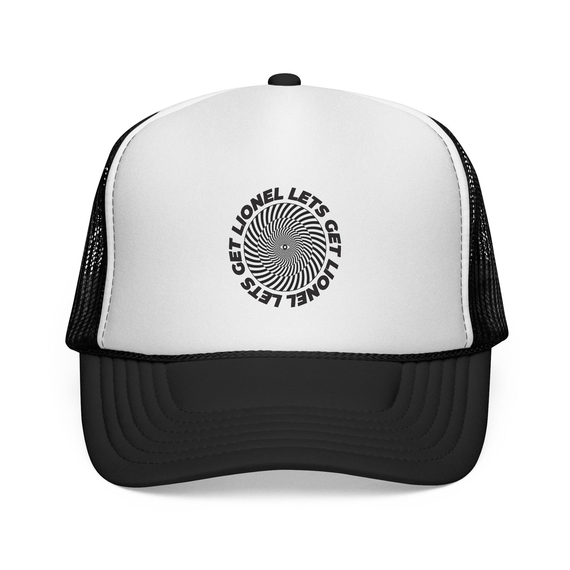 Let's Get Lionel Statement Unisex Adjustable Trucker Cap
