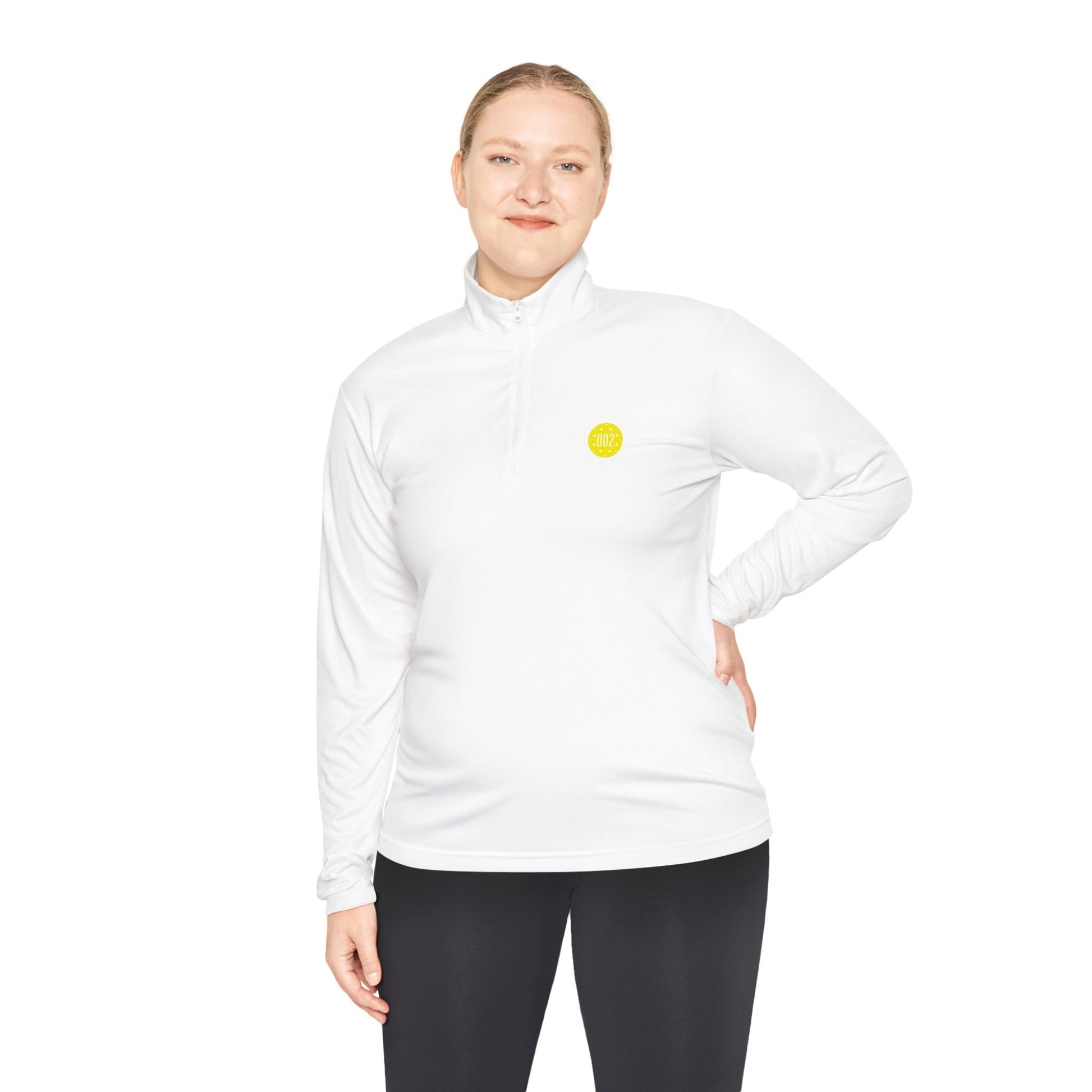 ZeroZeroTwo Branded Pickleball Unisex Quarter-Zip Pullover