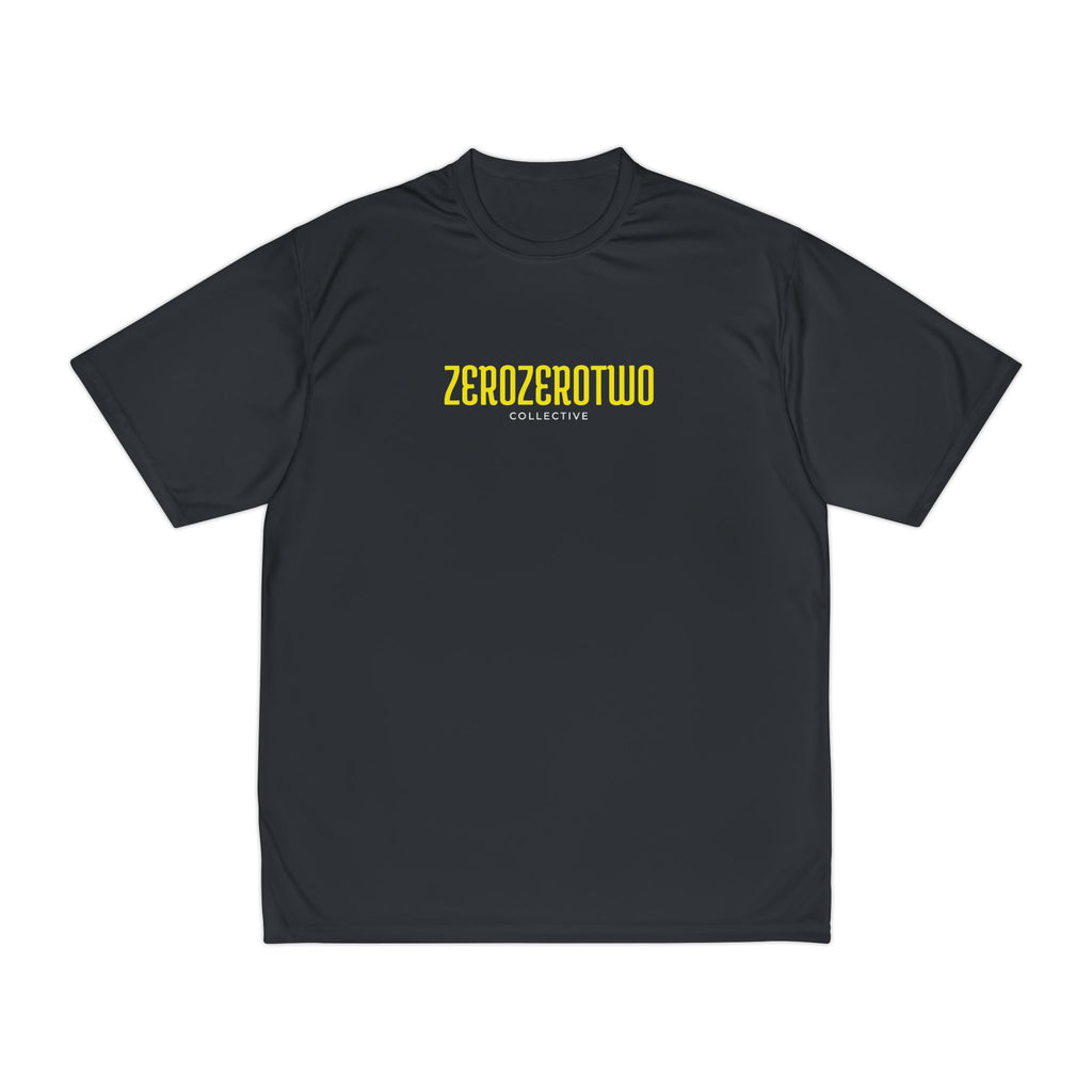 Pickleball ZeroZeroTwo Yellow Branded Men's Performance Sports T-Shirt
