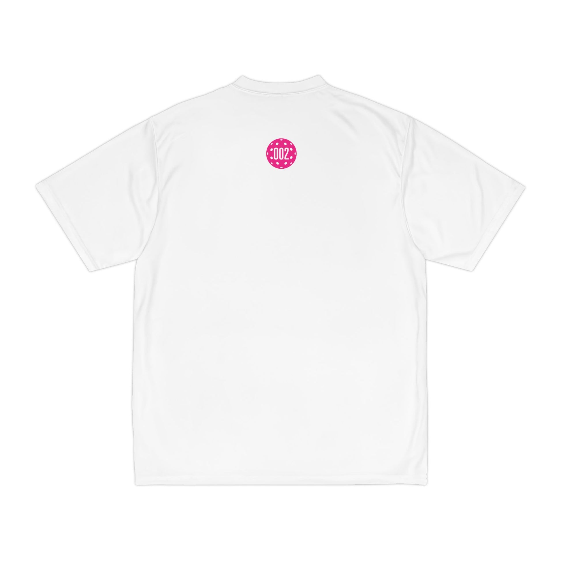 Pickleball ZeroZeroTwo Pink Branded Men's Performance Sports T-Shirt