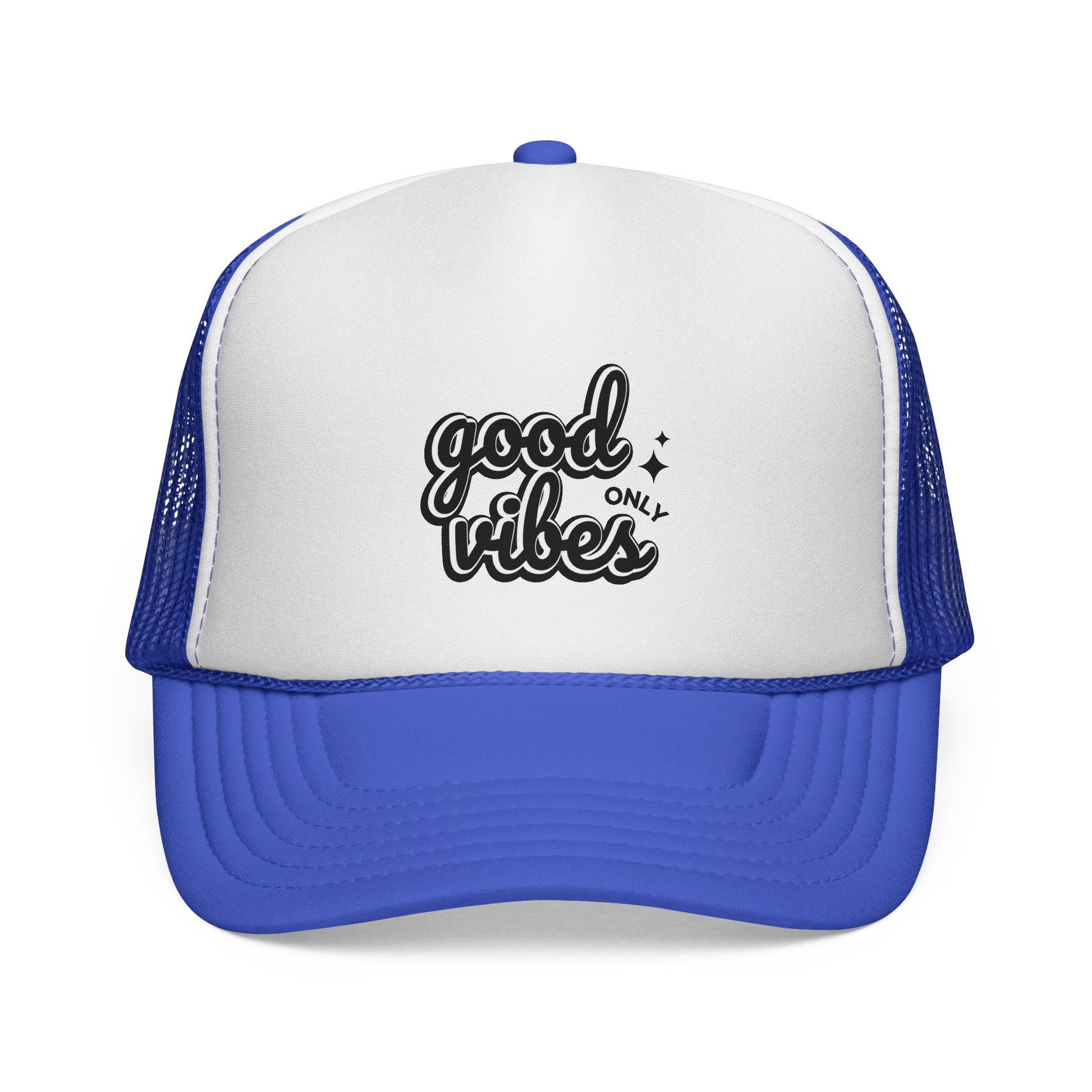 Good Vibes Only Unisex Adjustable Trucker Cap