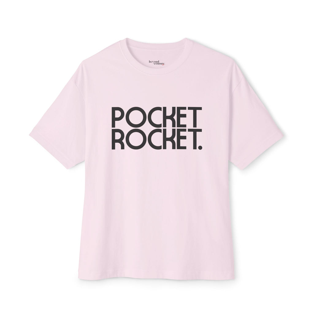 Pocket Rocket - Statement Unisex Oversized Boxy Tee