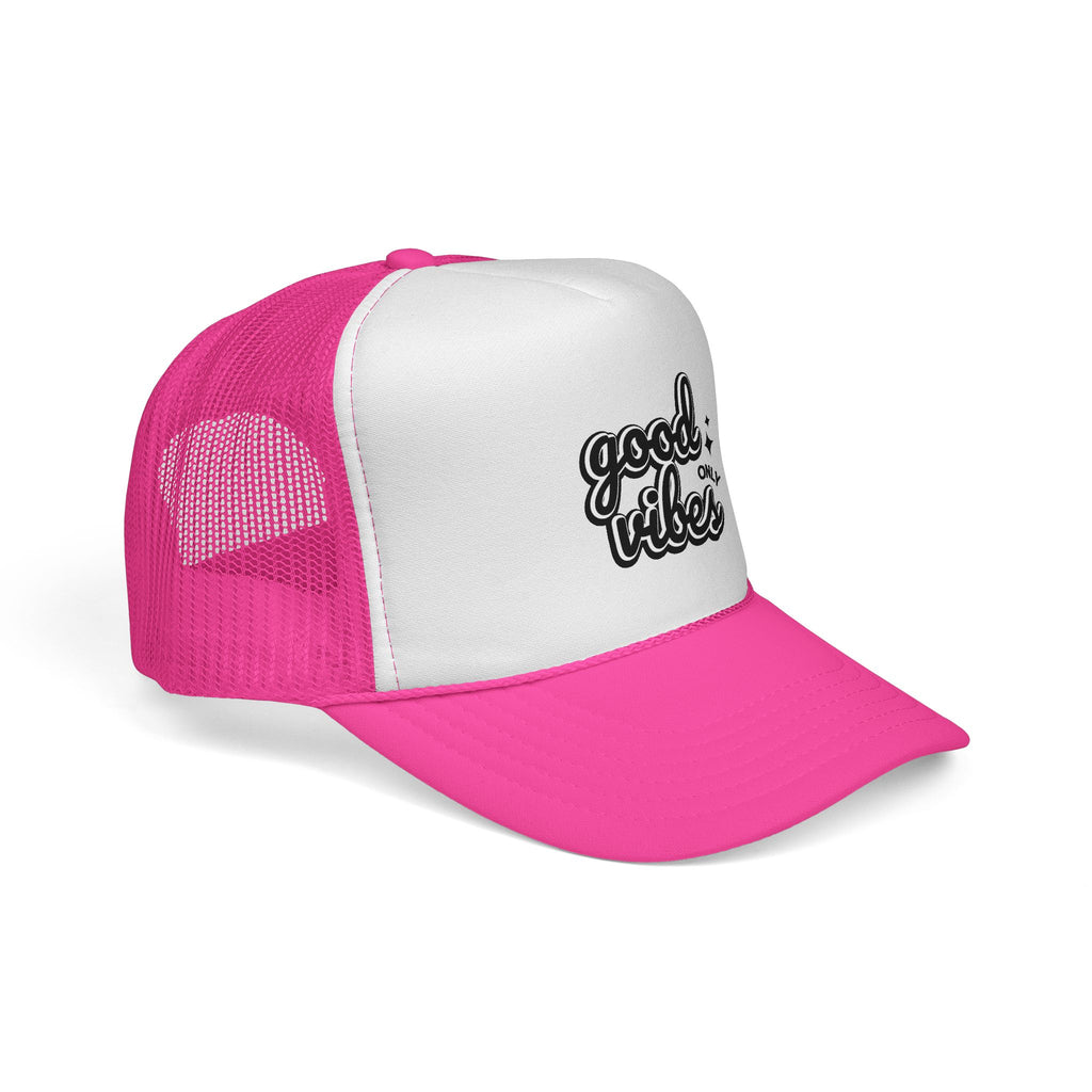 Good Vibes Only Unisex Adjustable Trucker Cap
