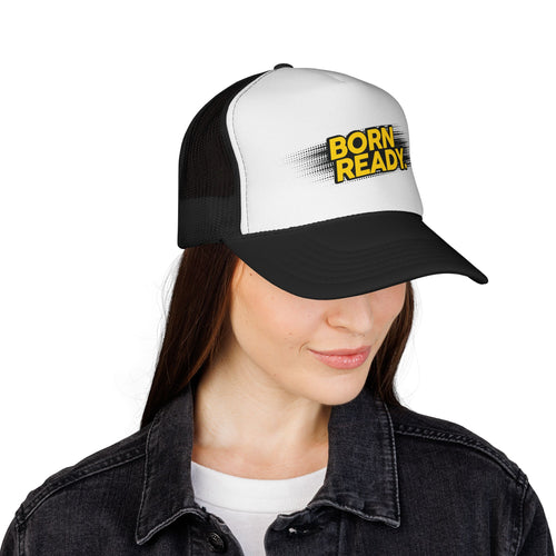 Born Ready Unisex Adjustable Trucker Cap