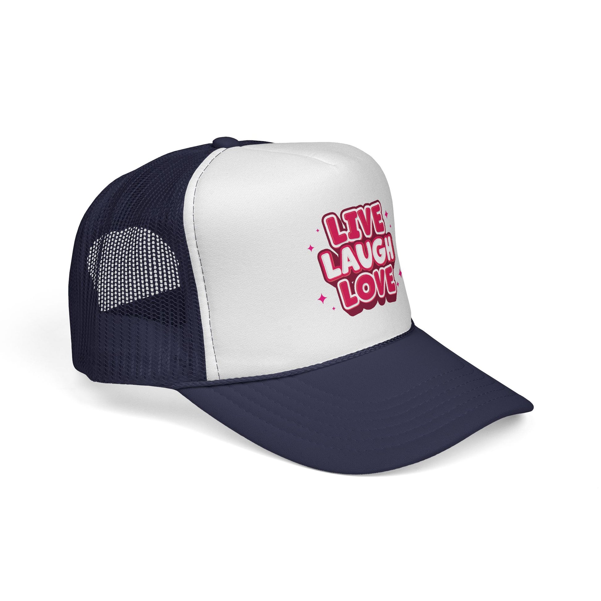 Live Laugh Love Unisex Adjustable Trucker Cap