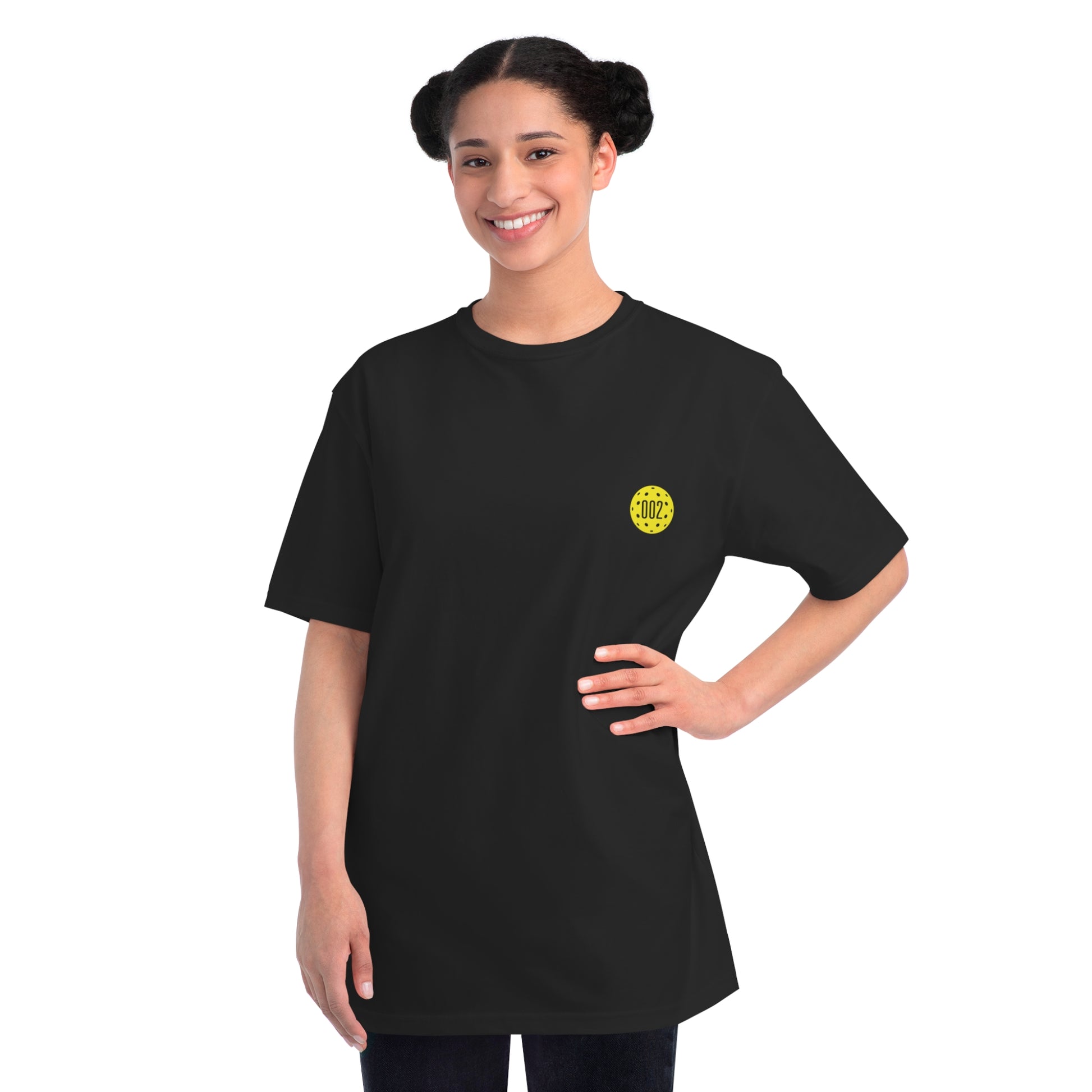 ZeroZeroTwo Branded Pickleball Organic 100% Cotton Unisex Classic T-Shirt