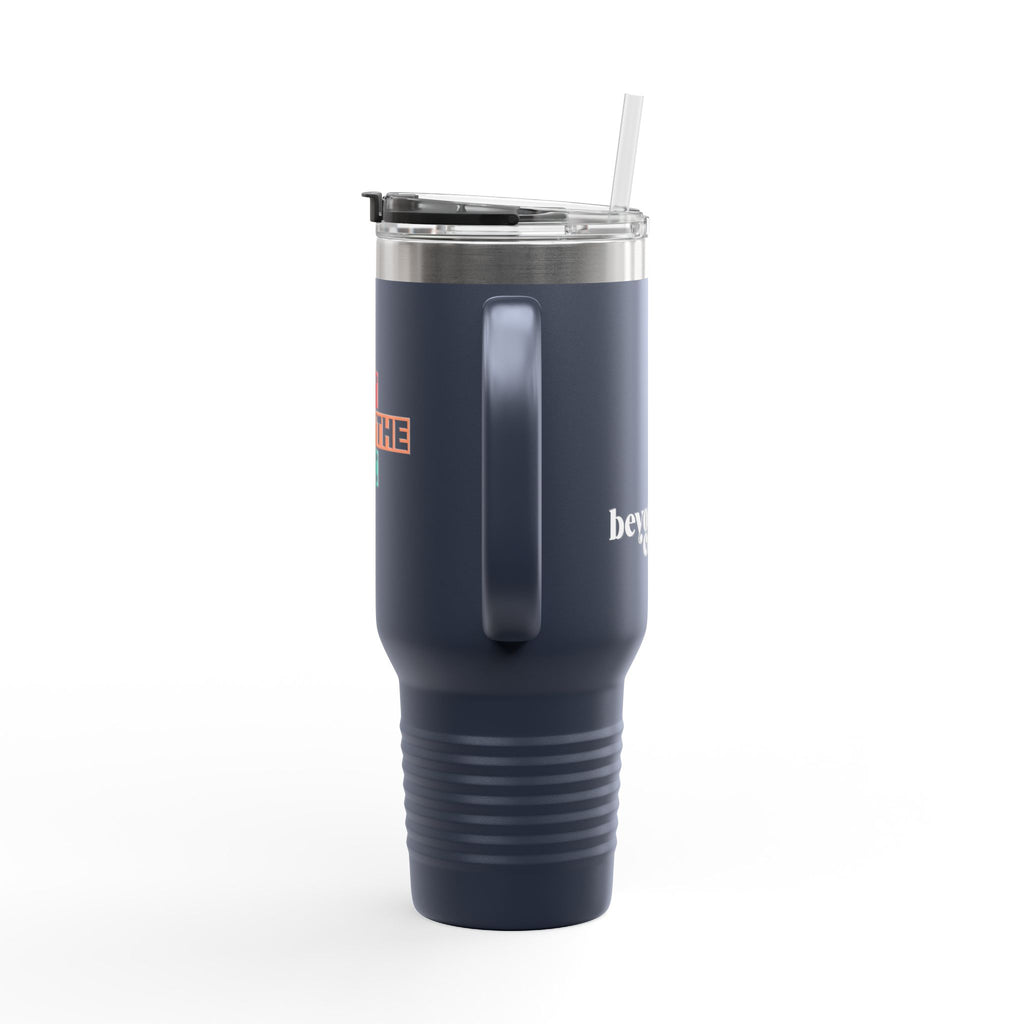 Don't Stop The Music Statement 40oz Insulated Travel Mug