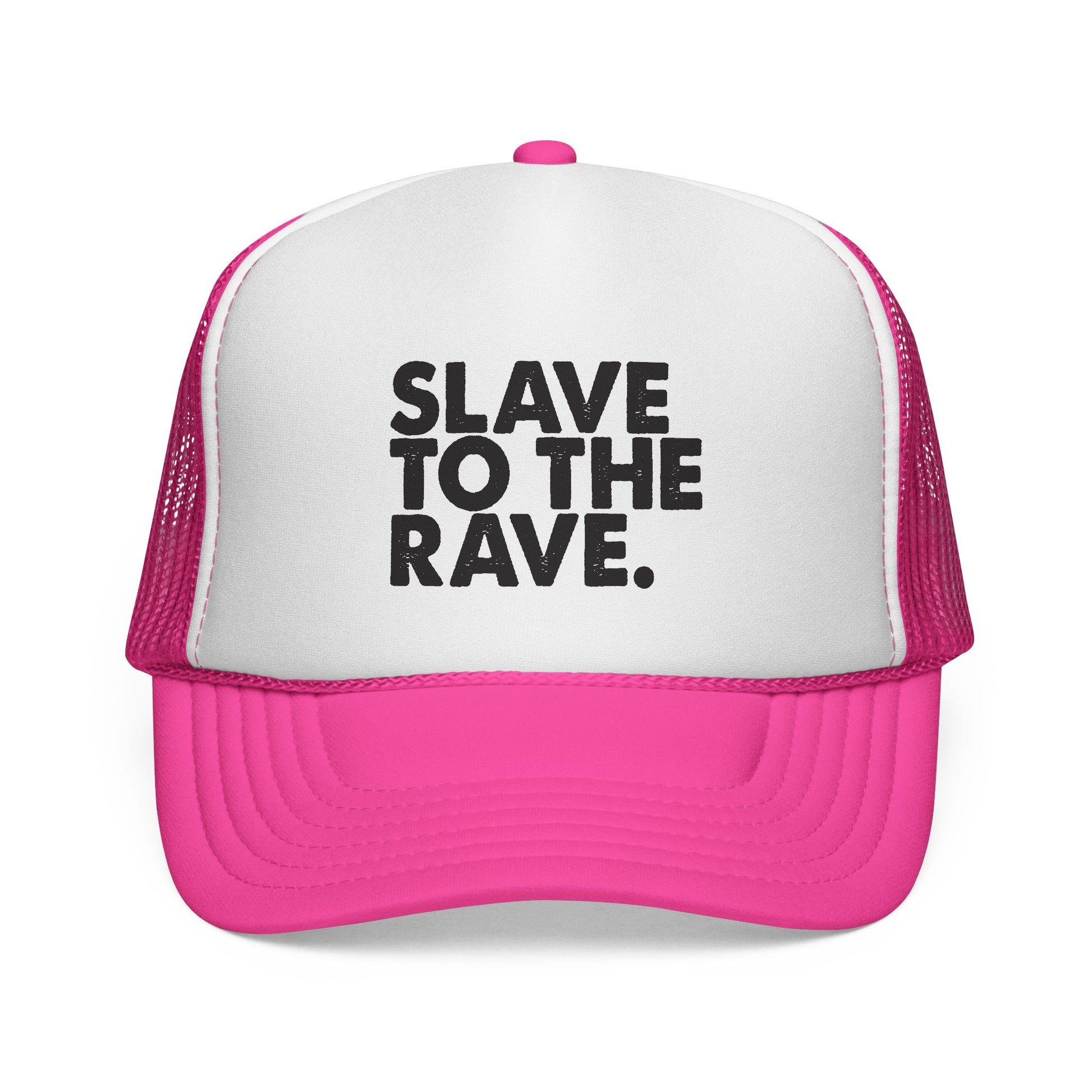 SLAVE TO THE RAVE Trucker Cap