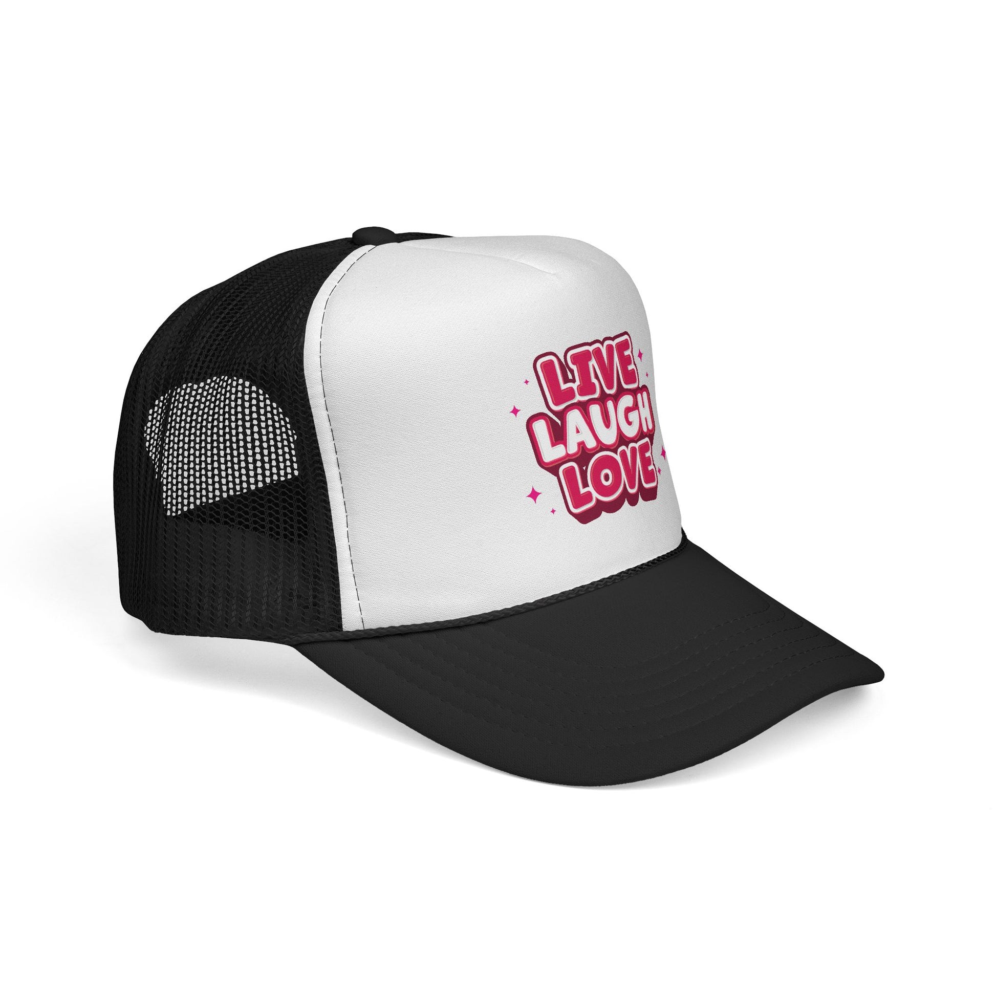 Live Laugh Love Unisex Adjustable Trucker Cap