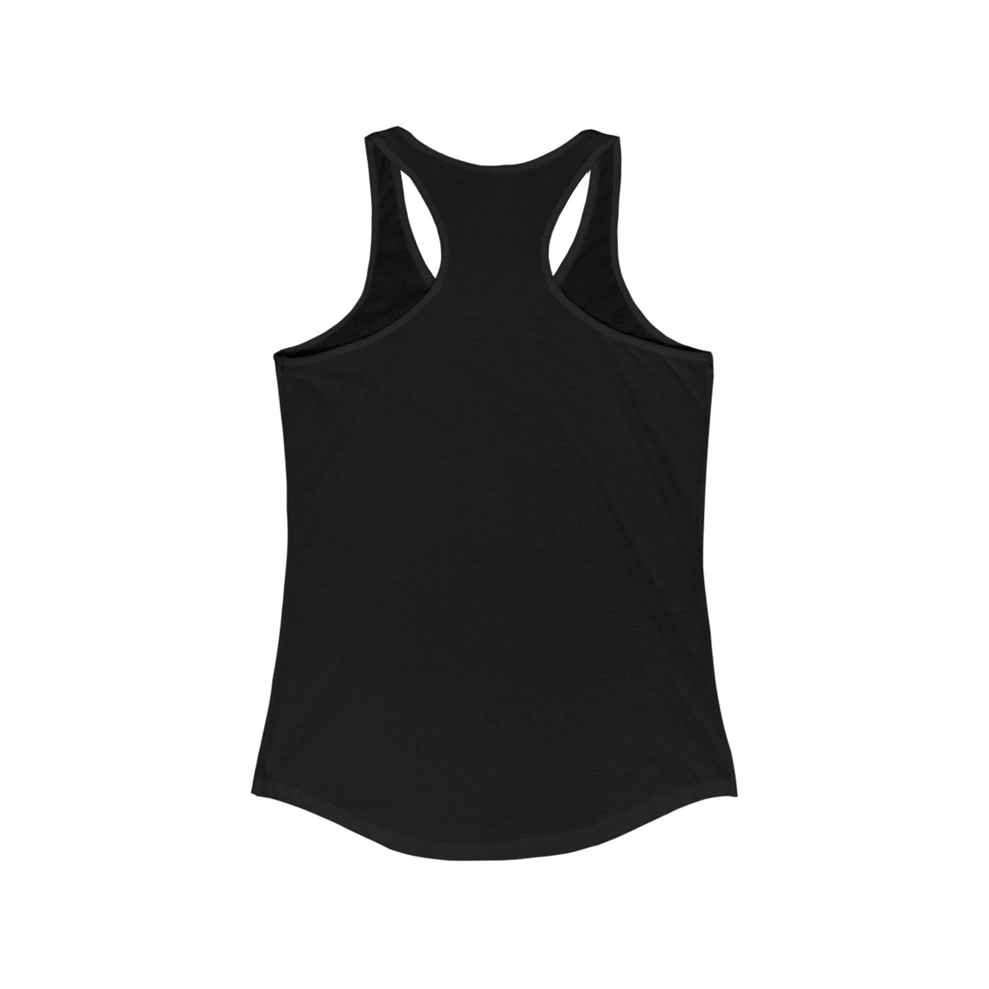 Born To Be Real Not Perfect. Women's Racerback Statement Tank