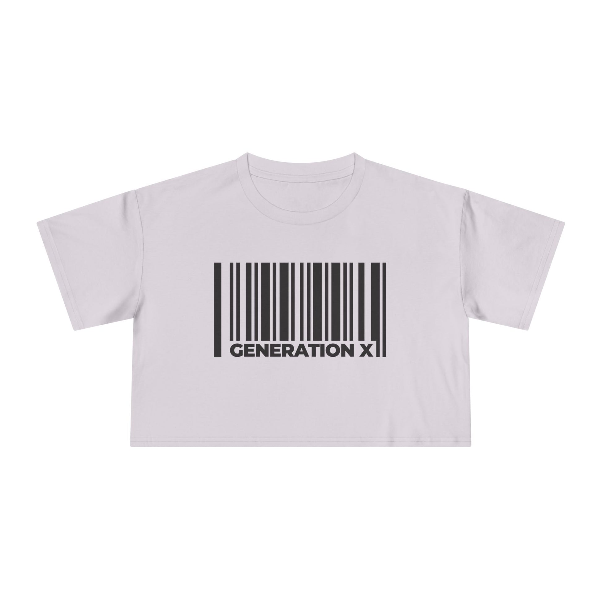 Generation X Barcode Women's Crop Tee